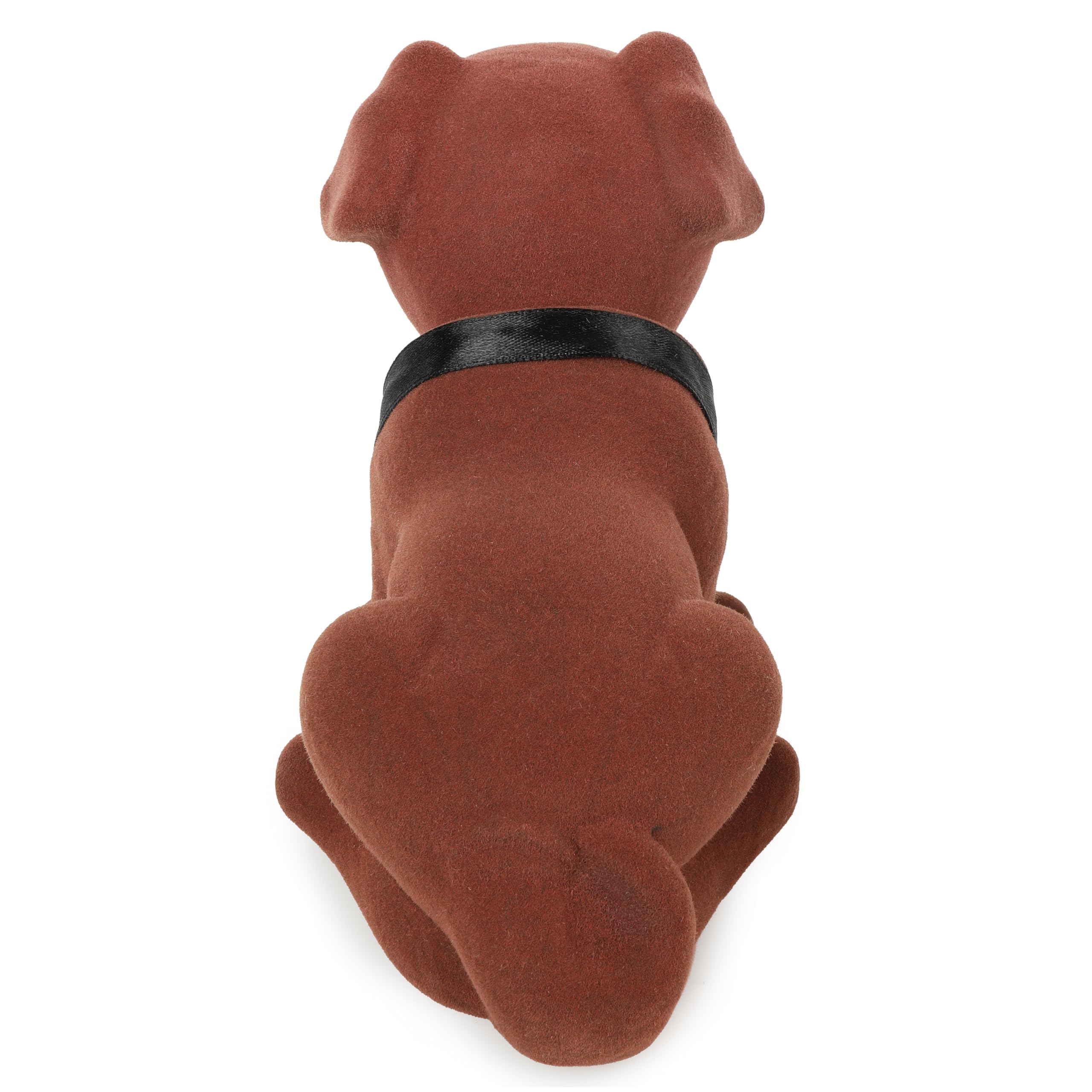 Toys4Boys Cane oscillante 20x13 cm testa di bassotto dondolante pupazzo in resina per auto decorazione cruscotto
