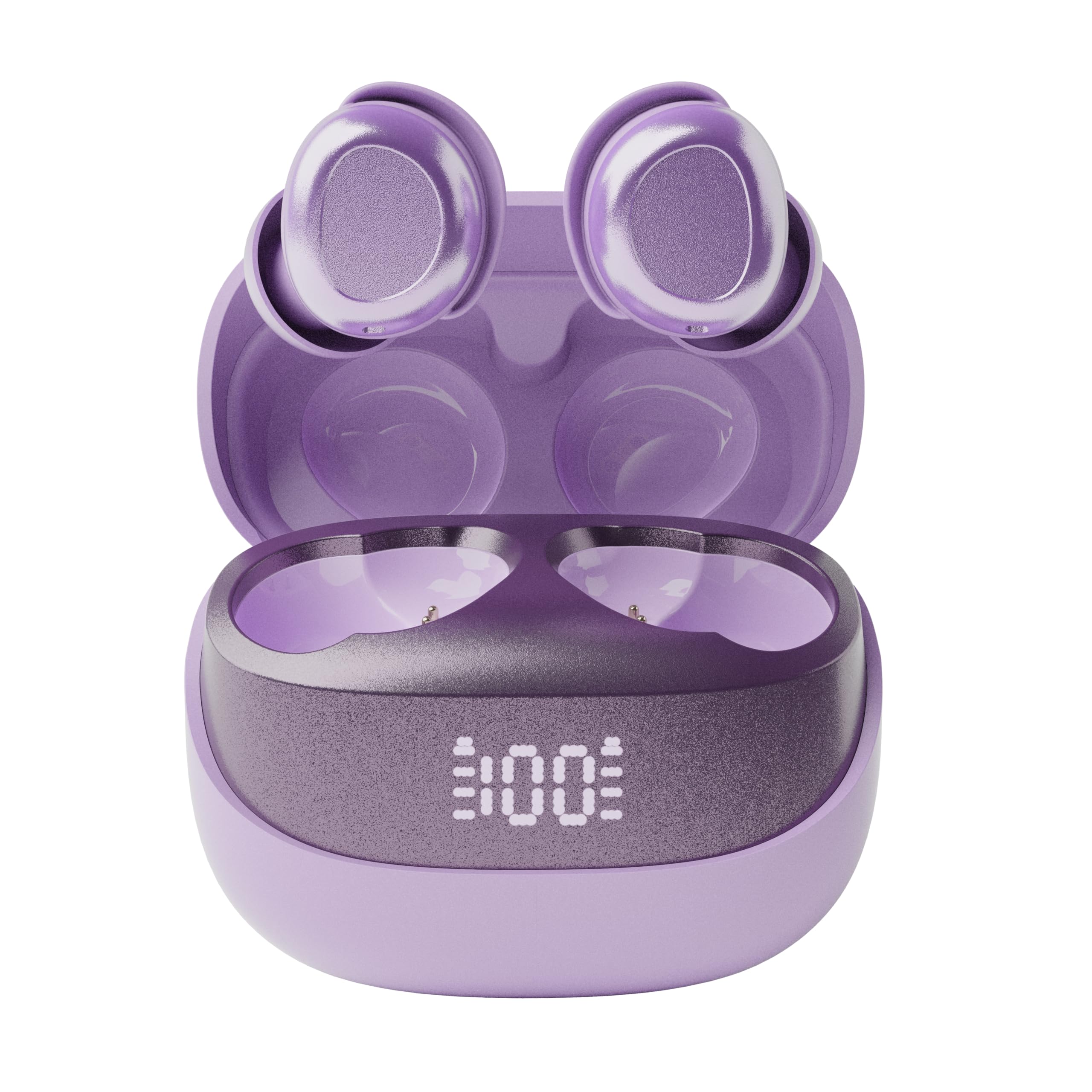 Z – Amethyst Purple – Ultra-Small Wireless Earbuds – App iOS & Android – Auricolari Bluetooth, adatti per il sonno, con microfono