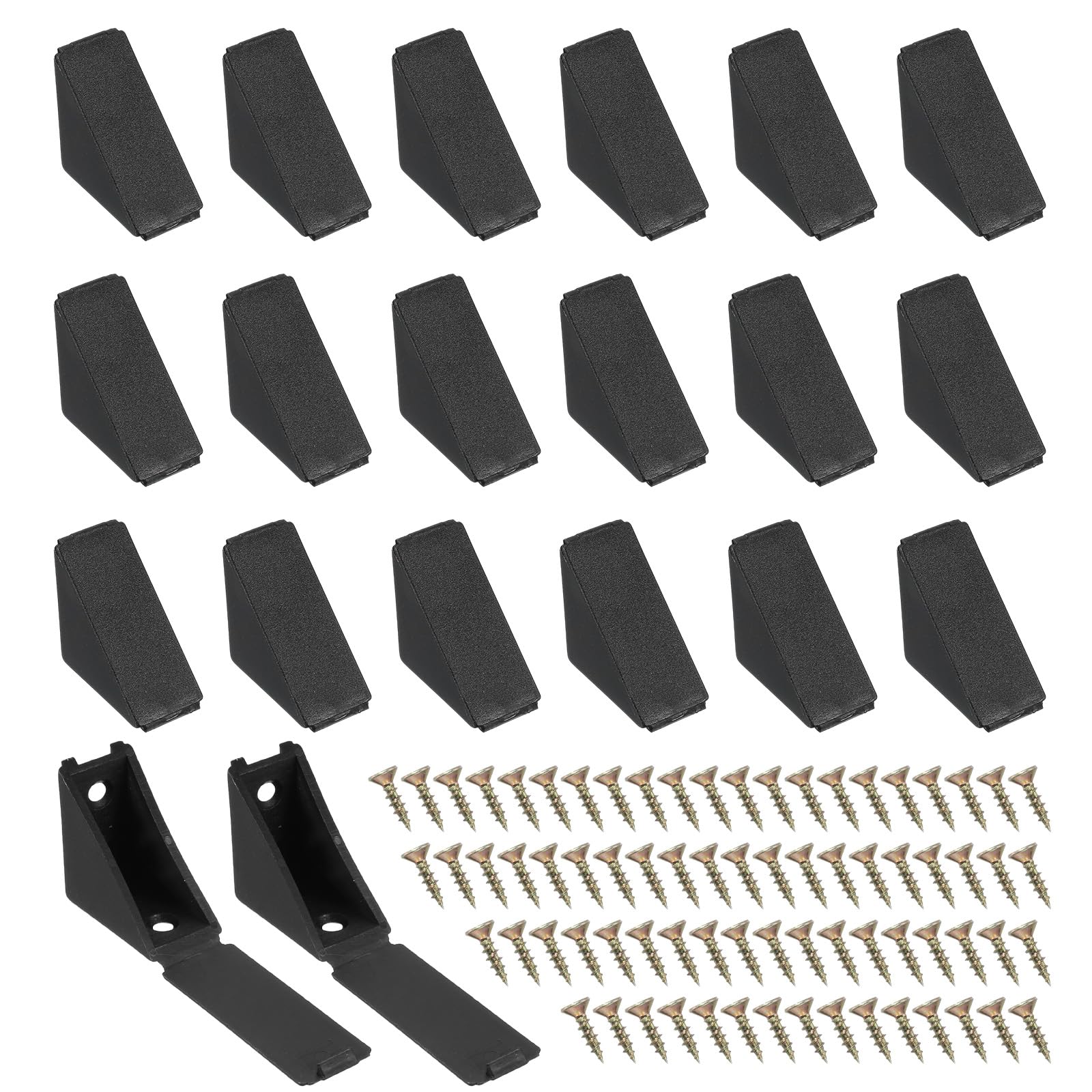 PATIKIL Plastic Corner Braces 1.57x1.57x2.2