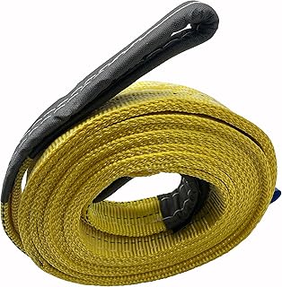 Web Sling 3" Wide X 16' Length 2 Ply Eye Nylon Lifting Sling Strap Eye & Eye Heavy Duty 6,600 lbs Vertical 5280 Choker 13,200 Basket Load Capacity