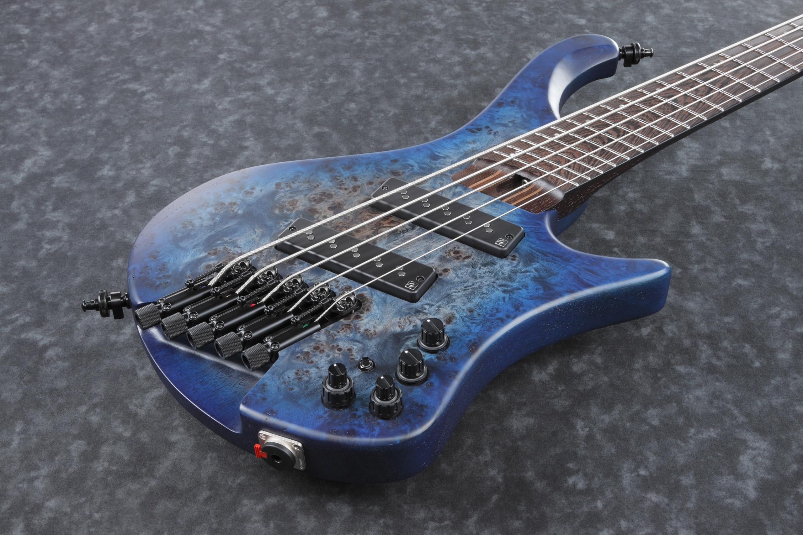 Ibanez Bass Workshop EHB1505MS-PLF Pacific Blue Burst Flat - Basso elettrico a 5 corde