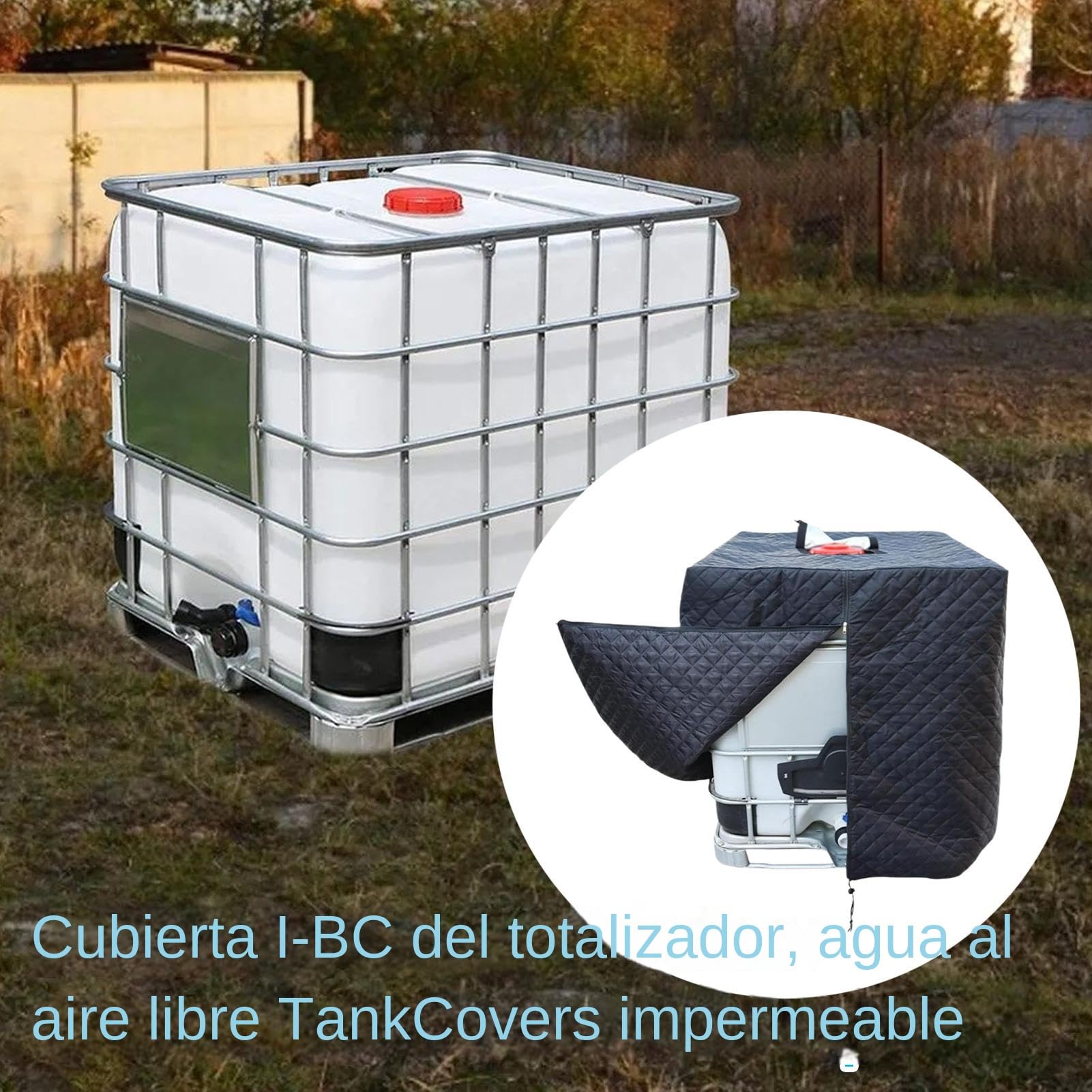 Copertura per Serbatoio 'Acqua Isolata Impermeabile Anti-UV | Protezione Ispessita per il Trasporto Per Esterni, Camper, Giardino, Cortile, Uso Domestico e Agricoltura