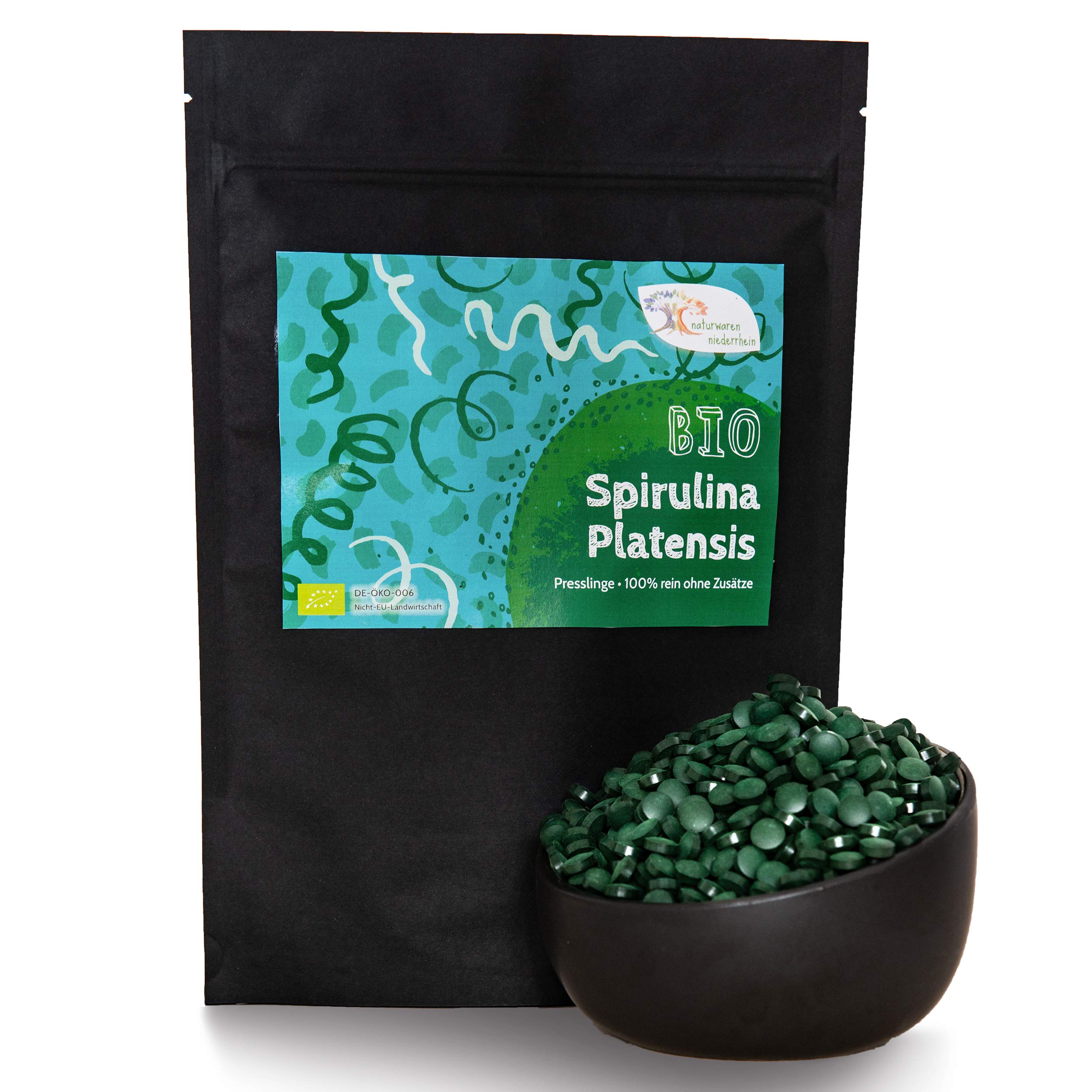 Bio Spirulina Tabletten - 1kg zu je 250mg