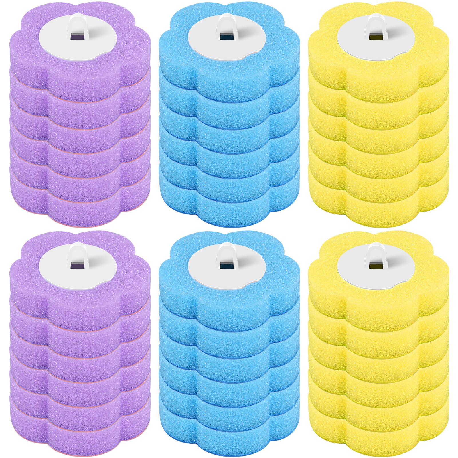 Nihuifdpy 36 Cleaner Refills (B) 36Pcs Toilet Wand Refill Pads, Toilet Brush Replacement Heads, Toilet Brush Refills Pads, Disposable Toilets Cleaning System Wand For Bathroom,Sink,Bathtub,Floor(36 Cleaner Refills (B))