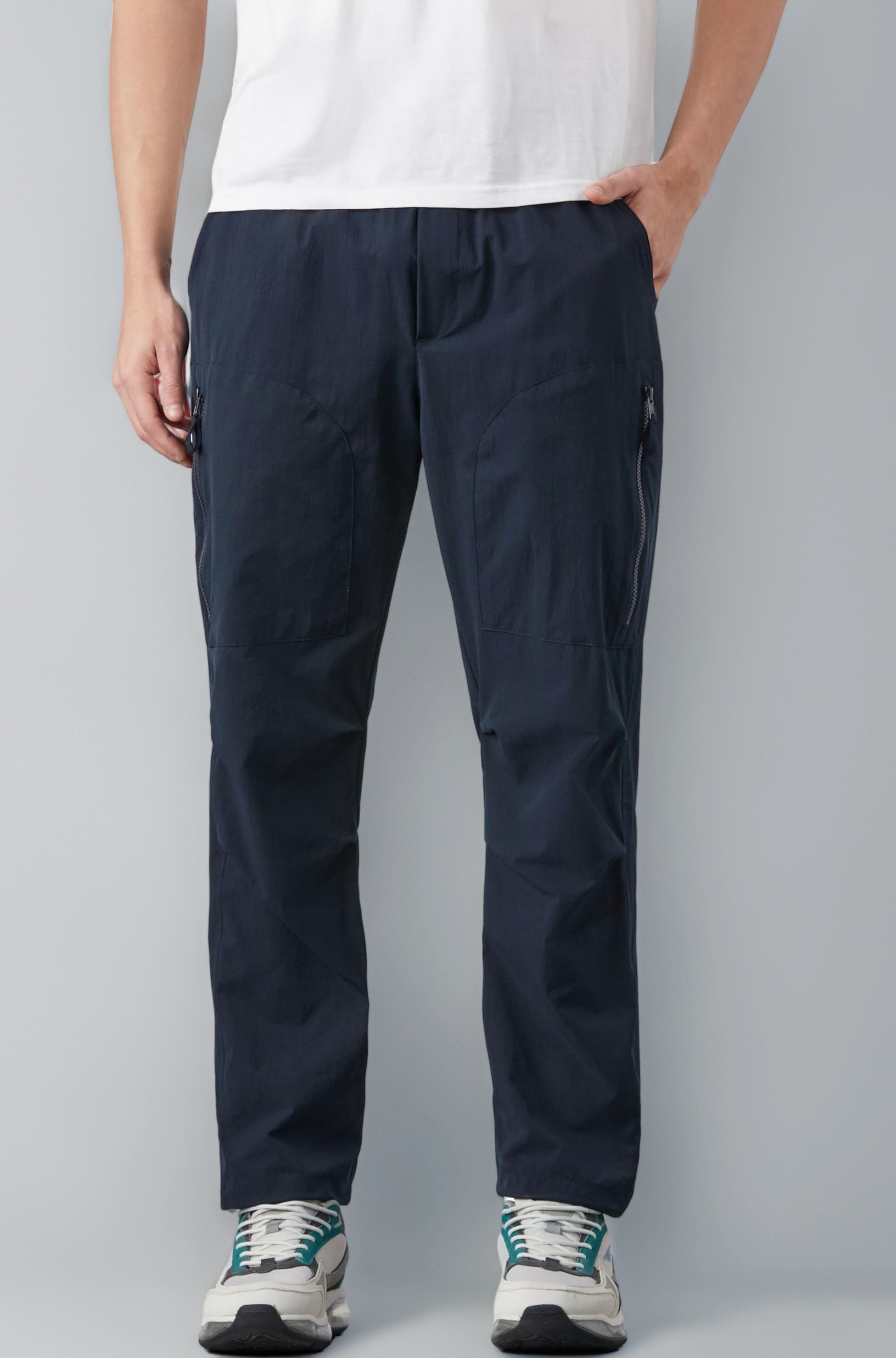 - Men's Relaxed Fit Athleisure Jogger Cargo Trouser (Elasticated Waistband)