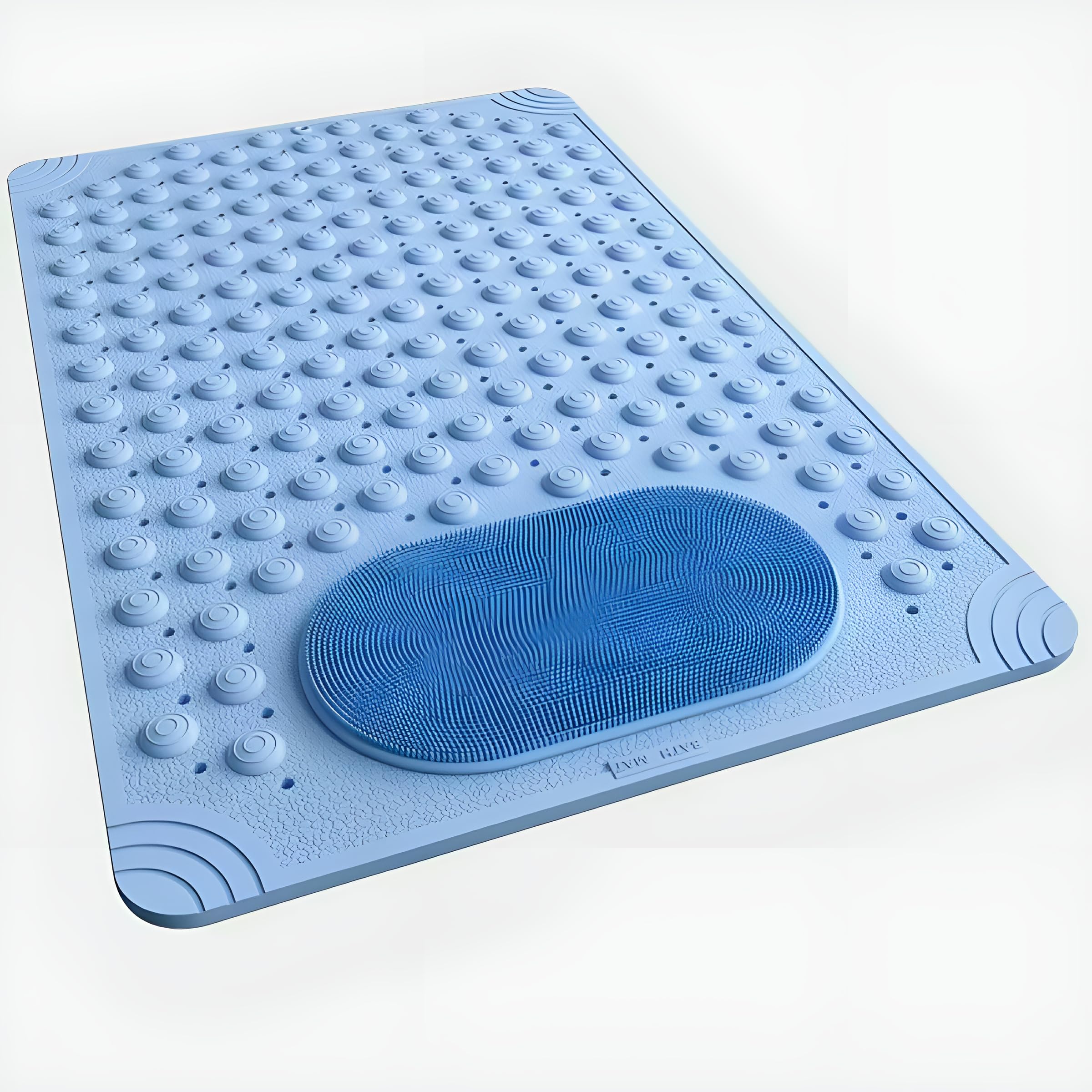 Amazon.com: Bath Mat for Bathroom – 19.7” x 31.5” | Non-Slip Tub ...