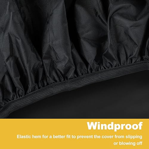 Miniatura 4 de tonhui Cubierta para parrilla Weber Traveler 9010001, resistente al agua, tela Oxford resistente a la intemperie