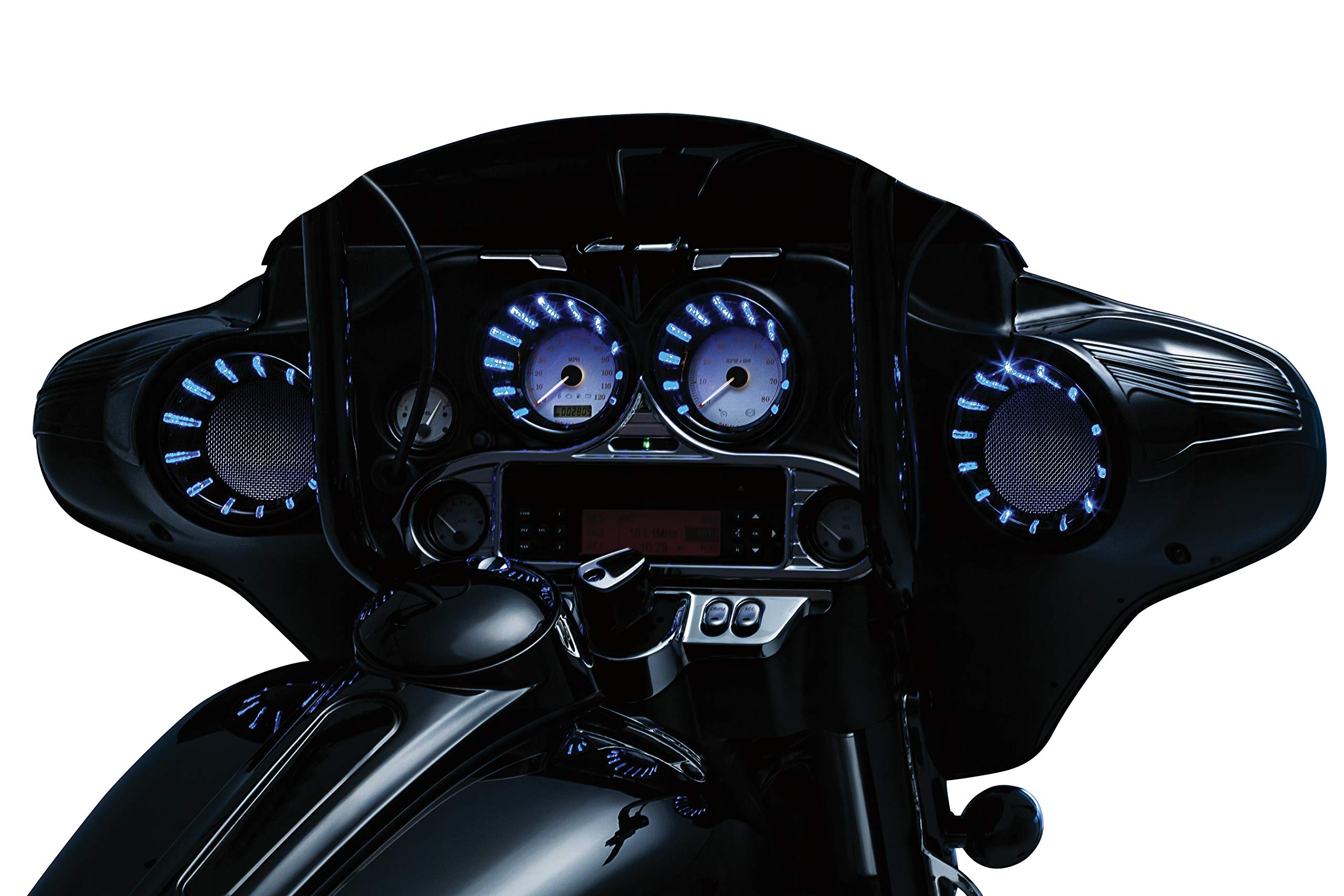 Amazon | Kuryakyn 7288 オートバイアクセントアクセサリー LED