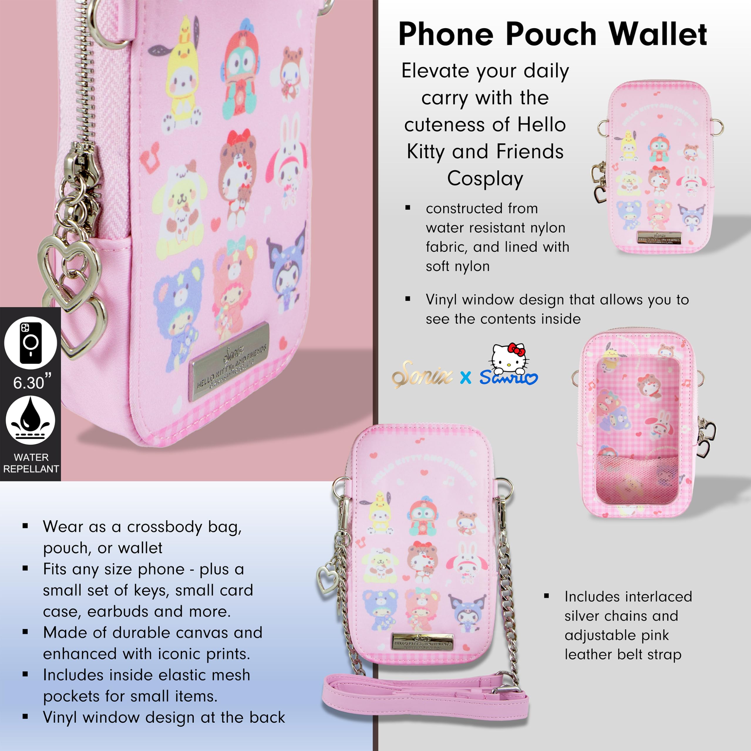 Amazon.com: Sonix x Sanrio Phone Pouch - Universal Smartphone