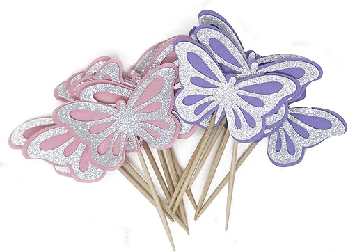 Decoración de confeti con mariposa 3D hecha a mano, decoración de pastel de mariposa para niñas y mujeres, decoraciones de fiesta de cumpleaños