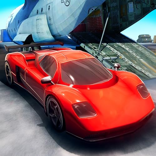 Cargo Plane Sports Car Stunts Transporter