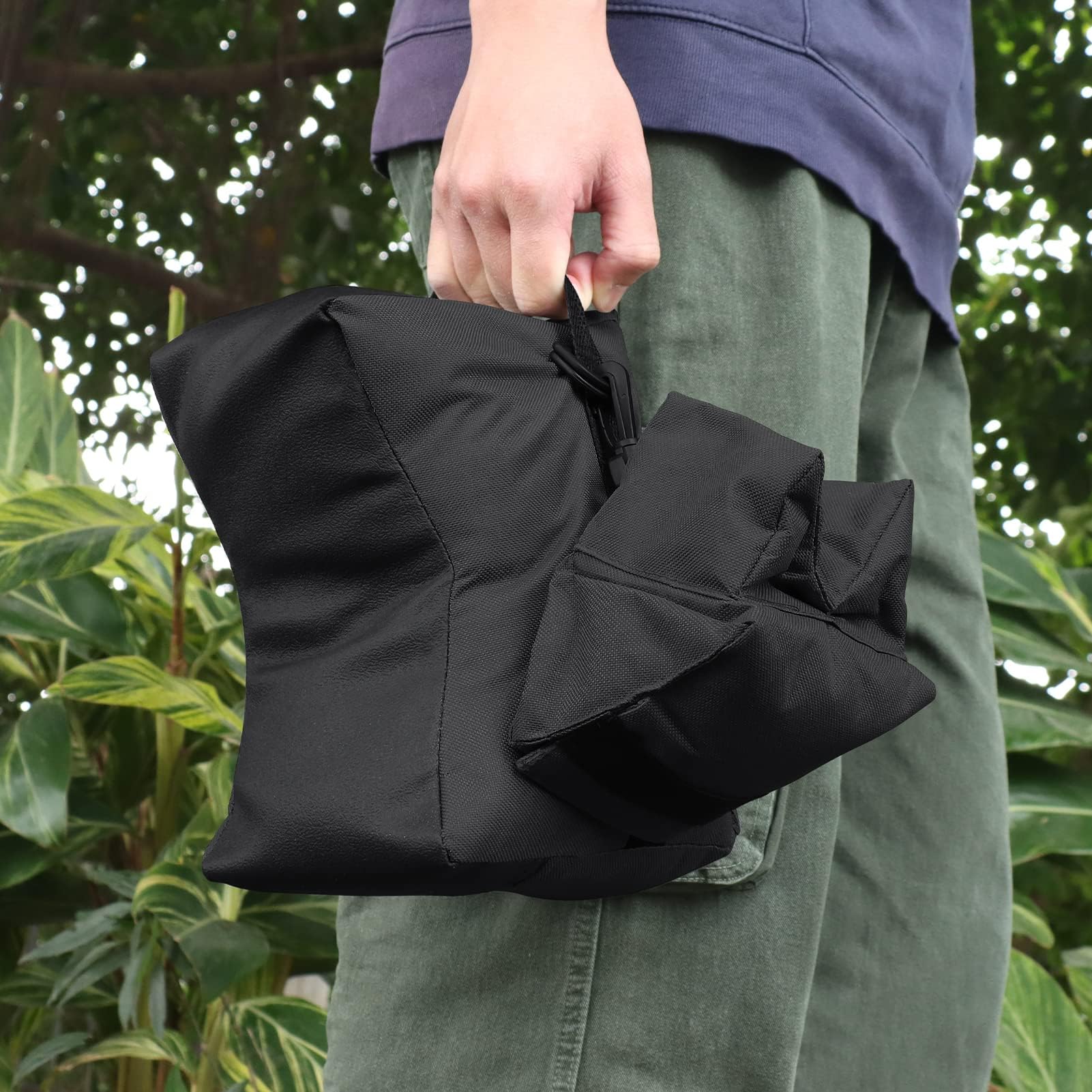 Feyachi Outdoor Shooting Rest Bag Rest Front & Rear Support SandBag Stand Mounts z trwałą konstrukcją poliestrową i wodoodpornością do polowania na strzelbę
