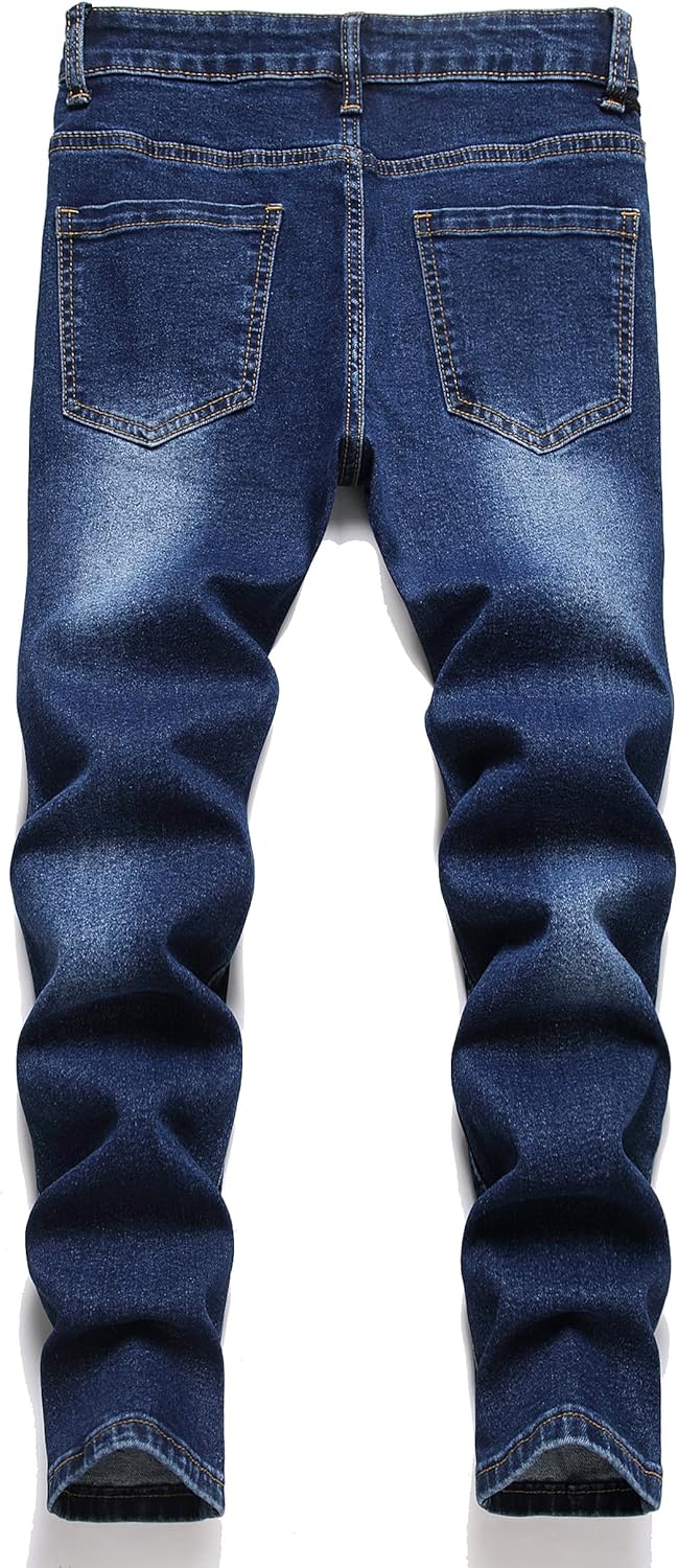 Boy's Skinny Fit Fashion Jeans - Image 3