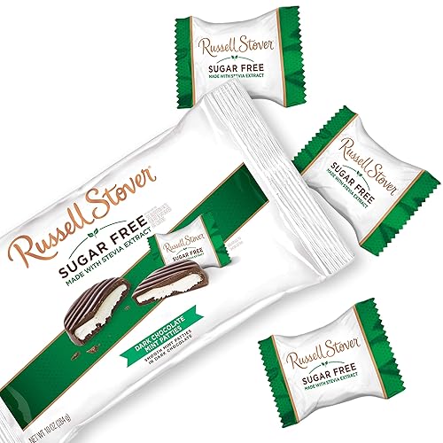 Miniatura 7 de Russell Stover Empanadas de menta sin azúcar con stevia bolsa de 10 onzas