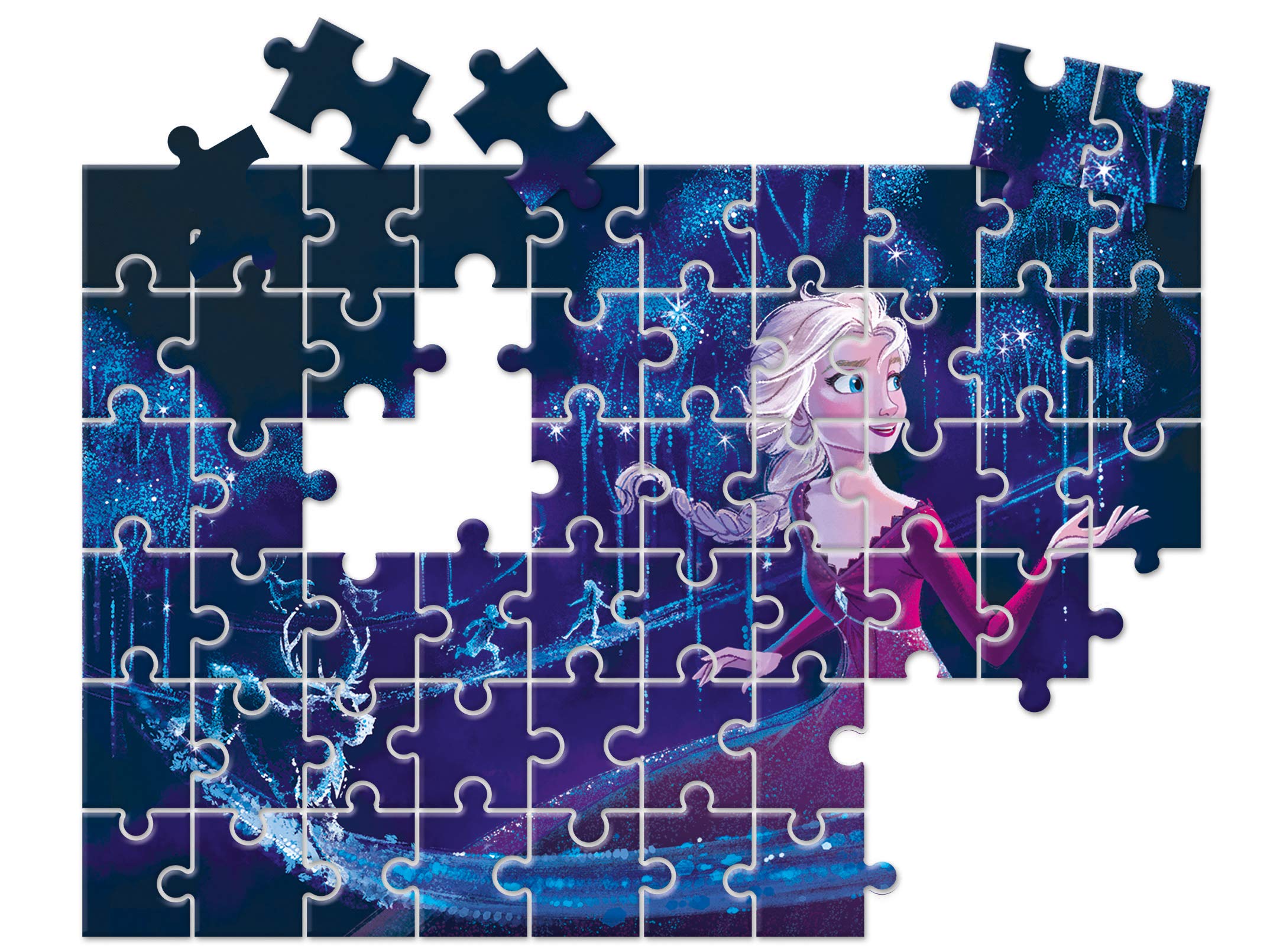 Clementoni Play For Future Frozen 2 Puzzle – 3x 48 Teile, Aus Recyceltem Material, Für Kinder Ab 4 Jahren