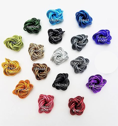 Miniatura 2 de Mobii - Mezcla de colores personalizada pelota antiestrés Mobius juguete inquieto para la ansiedad de manos o oficina (pequeña, completa)