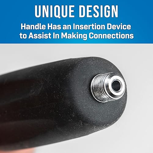 Miniatura 5 de Jonard Tools RF-12 Extra Force F Conector Herramienta, 12" Longitud