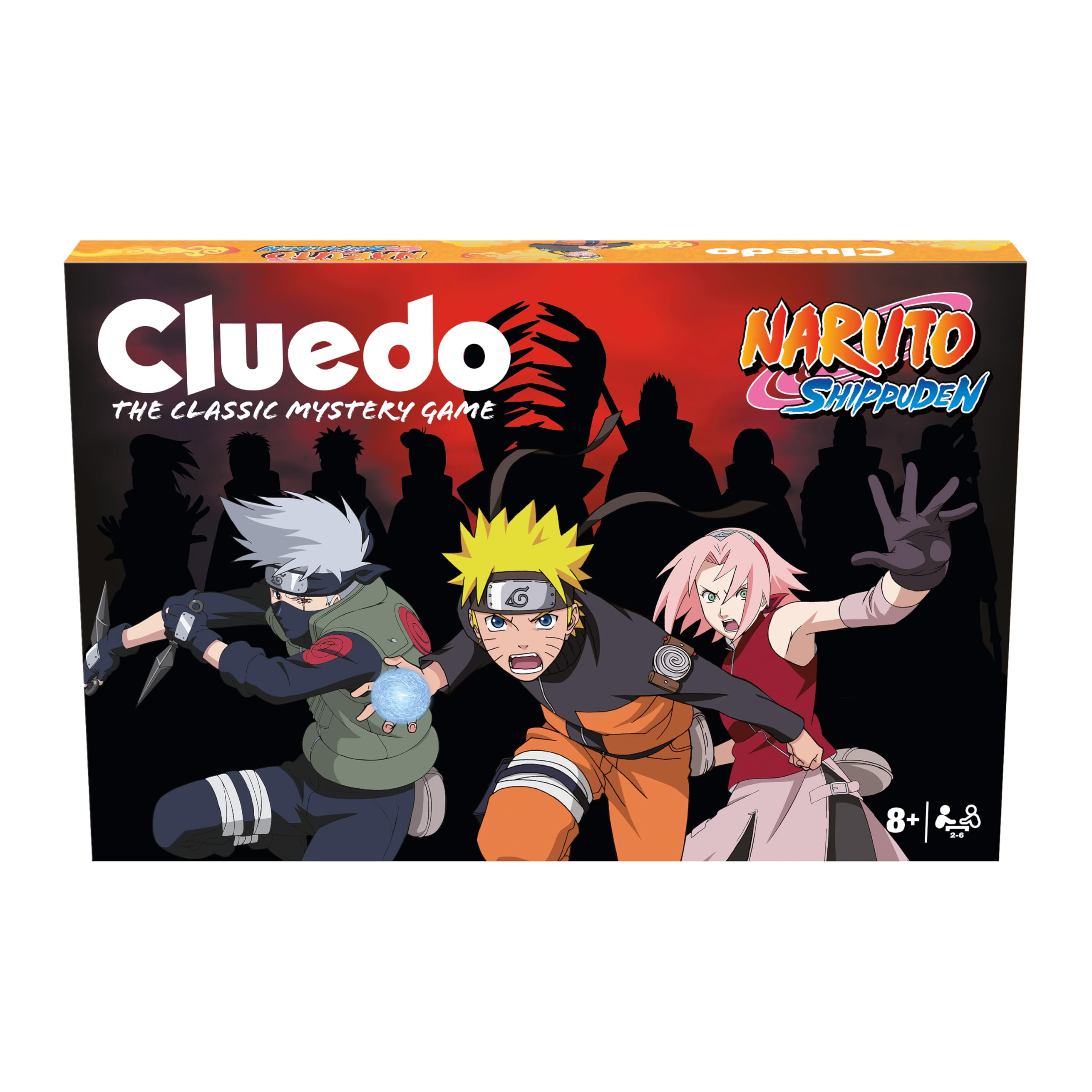 Winning Moves Naruto Cluedo, parfait pour 2-6 joueurs et pour les fans