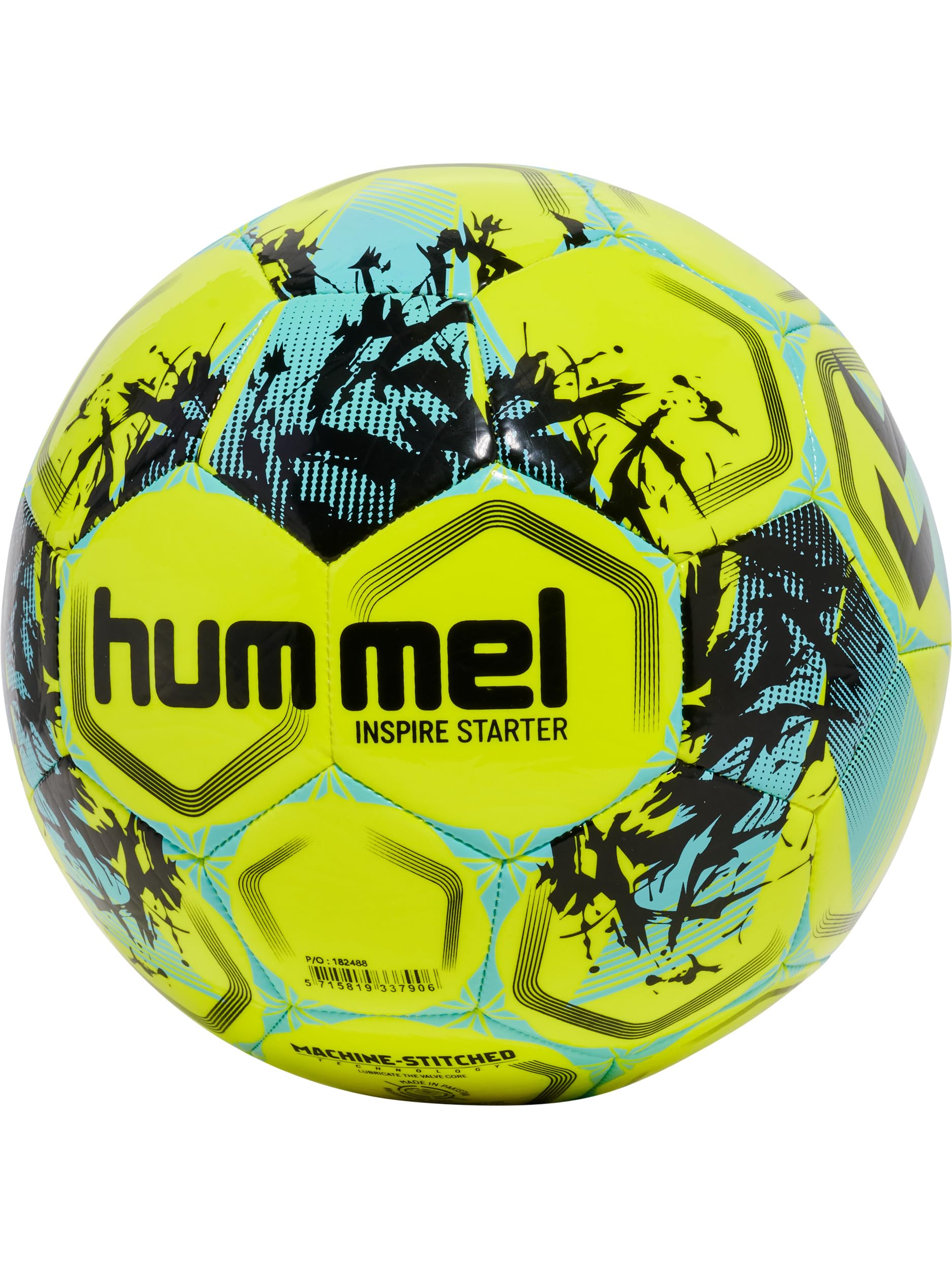 Hummel Hmlinspire Starter FB, Light Blue, Yellow, Black, 4