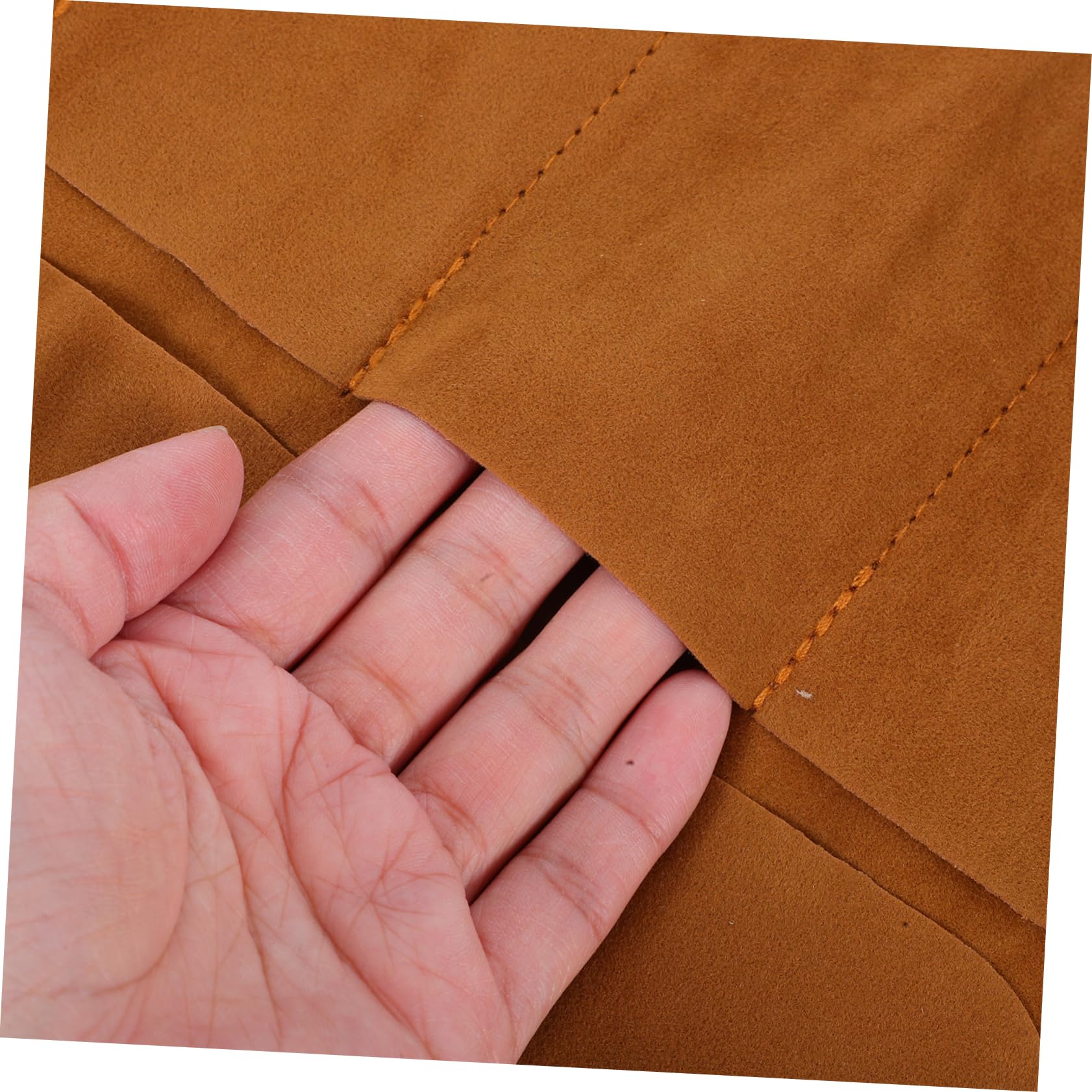 Operitacx 5 Stück Rolle Roll Feder Mäppchen Federmäppchen Federmäppchen Mit Bleistiften Fall Bleistiftfälle Lieferungen Etui Machen Gefüllt Münze Taschenorganisator Pu Brown