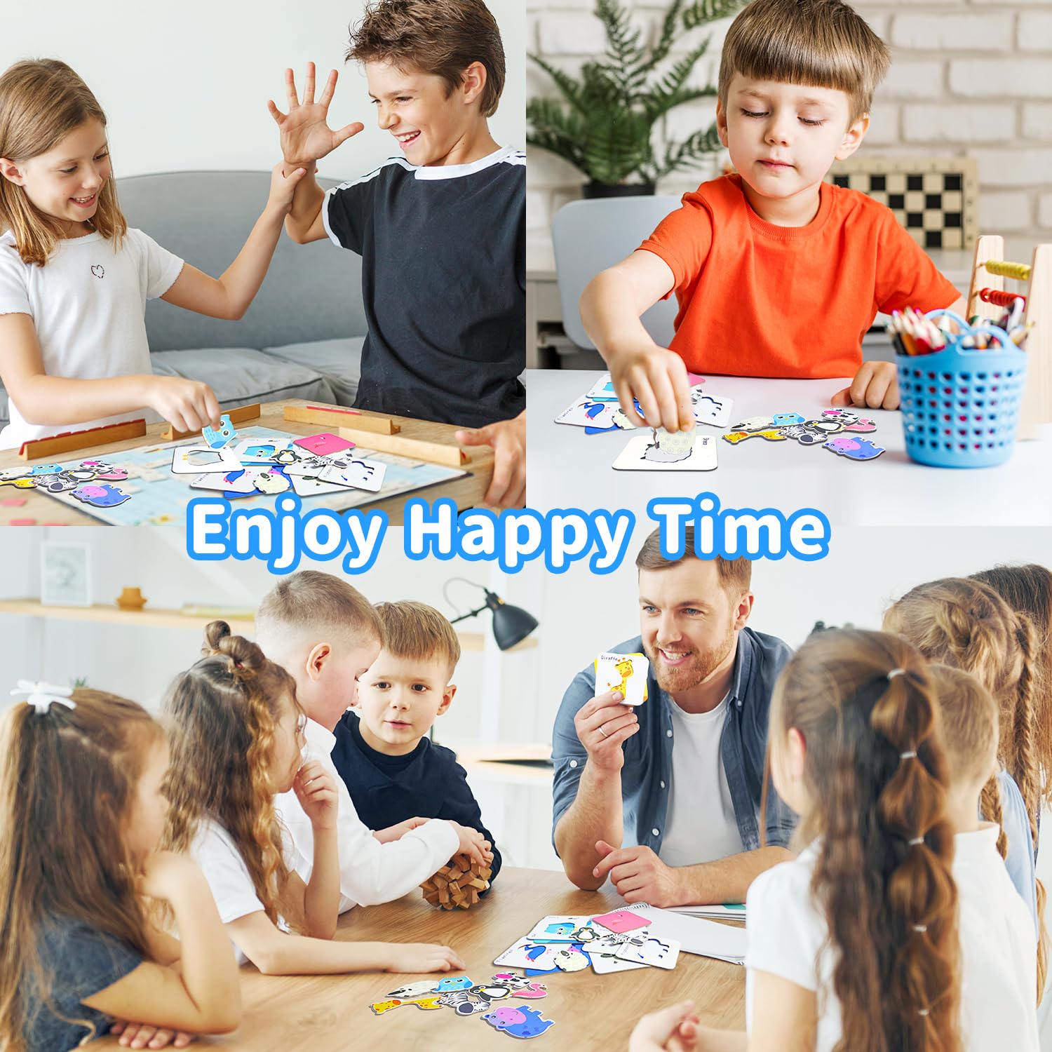 Yeefunjoy Puzzle bambini 1 anno, Gioco di memoria con abbinamenti, Giochi montessori per bambini, Memory Animal Babies, Educativo Giocattoli Regalo per 3 Anni bambino e bambina, Natale o di compleanno
