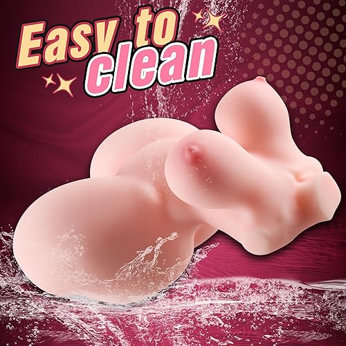 Miniatura 6 de Muñeca sexual pequeña de 2.7 libras, masturbador masculino, juguete de culo, mini coño de bolsillo, muñeca sexual pequeña con 2 agujeros, juguetes