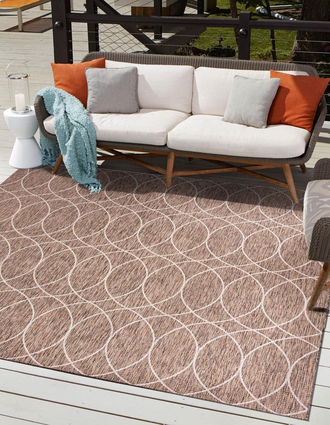 Unique Loom Outdoor Trellis Collection Area Rug Gitter