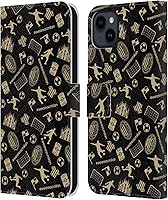 Vista 167 de Head Case Designs Funda de piel con licencia oficial de AC Milan Dream Big Children compatible con Apple iPhone 13 Mini