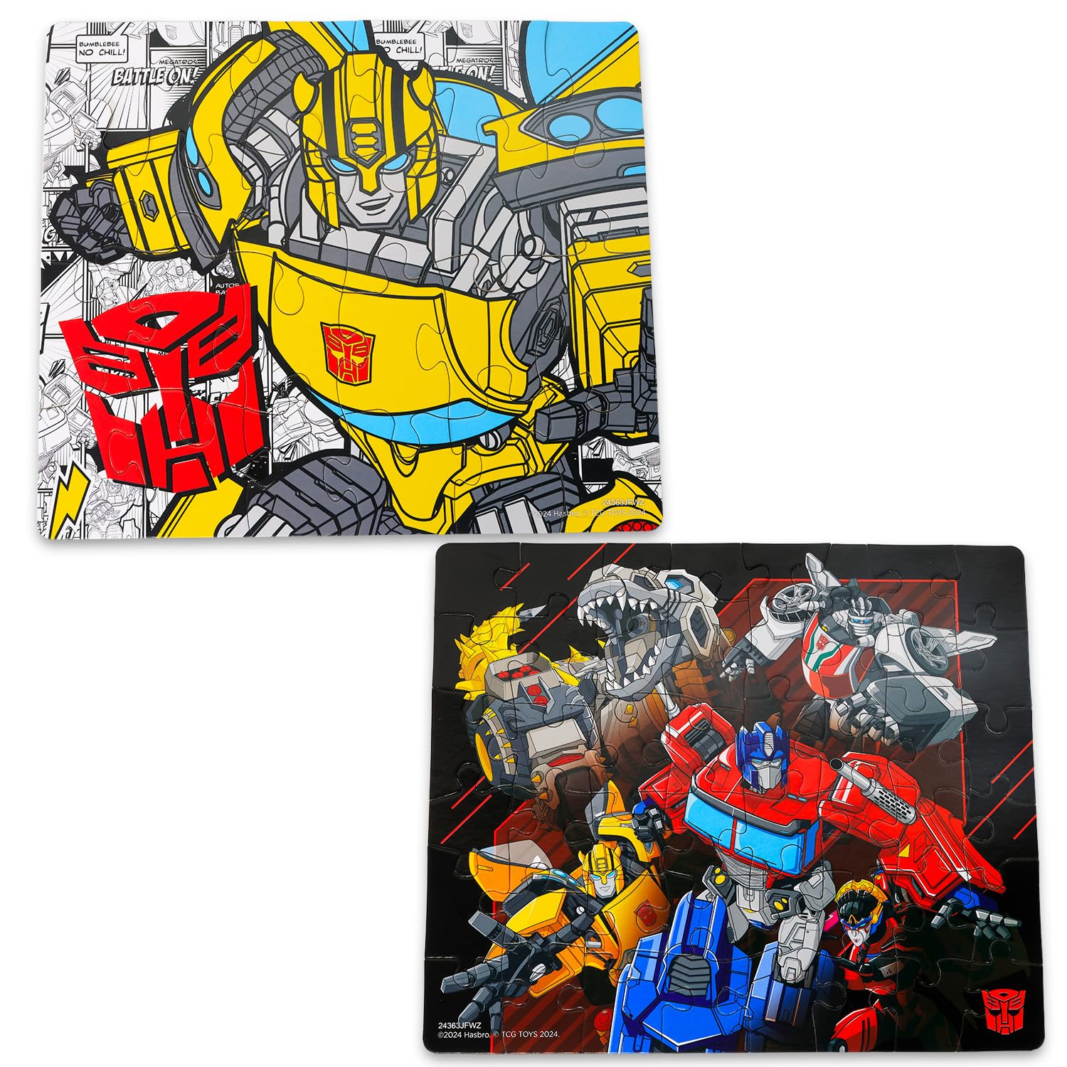 Amazon.com: Transformers Jigsaw Puzzles for Boys - Bundle with 24