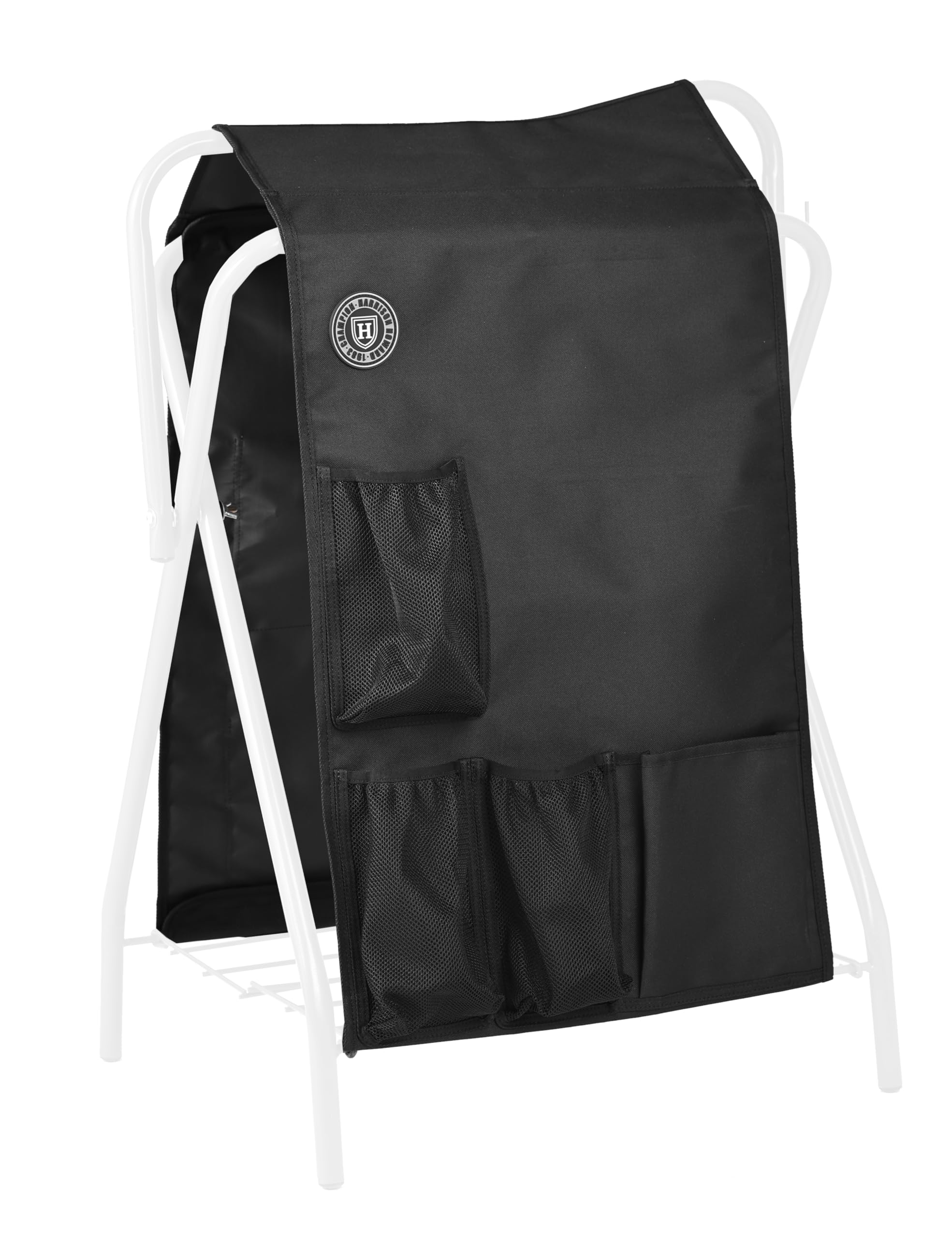 Porte-selle Harrison Howard avec poches de rangement noir pour transport