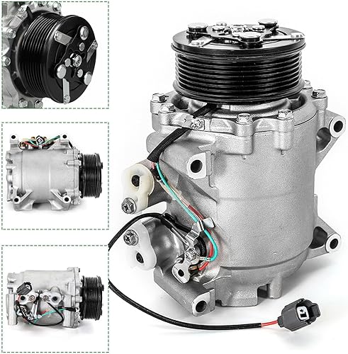 Miniatura 3 de Compresor de CA A/C con embrague para Acura TSX 2.4L 2002-2006 CO 10849T 38810-RBB-A01