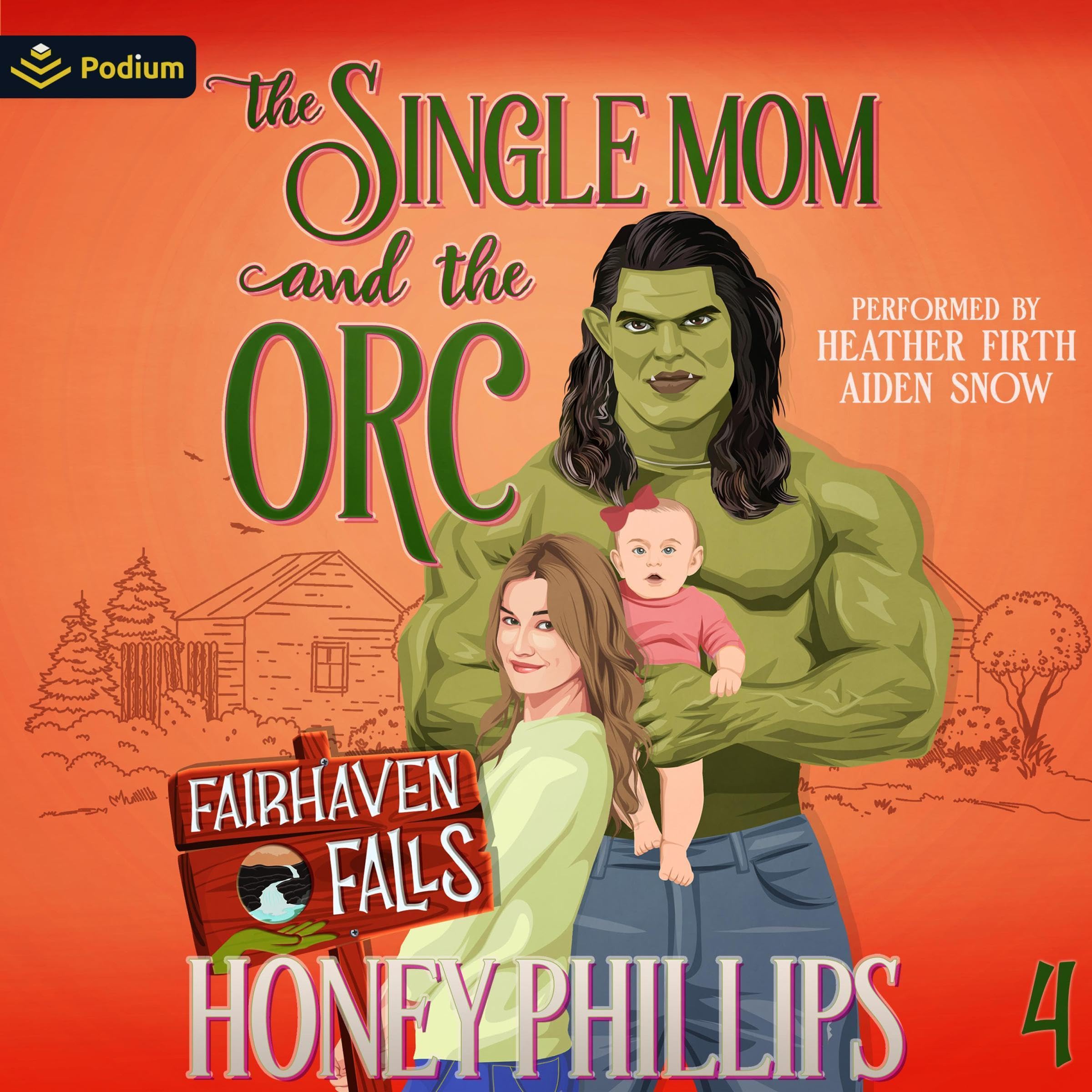 Cover art for The Single Mom and the Orc