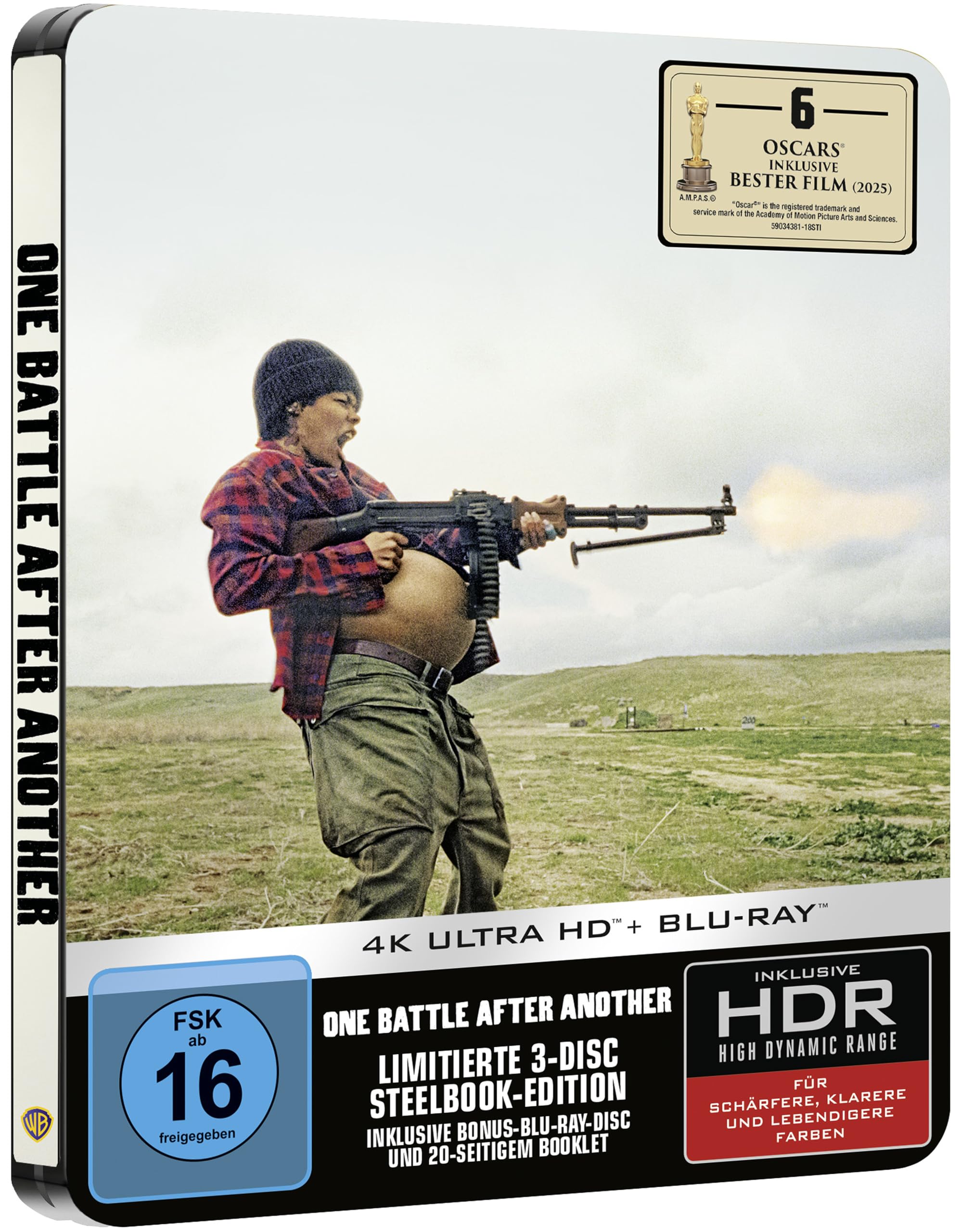 One Battle After Another - Limited Edition - Steelbook (4K Ultra HD) (+ Blu-ray) [Édition Limitée]