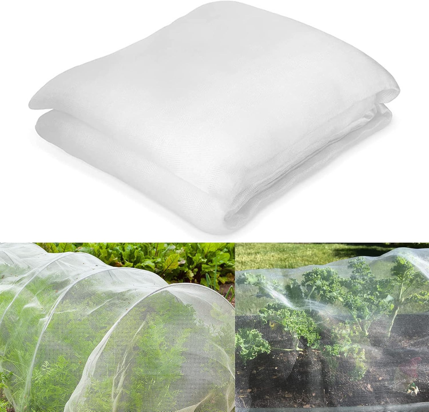 Garden Netting for Veg Patch Fine Mesh, 3x6m Insect Protection Net