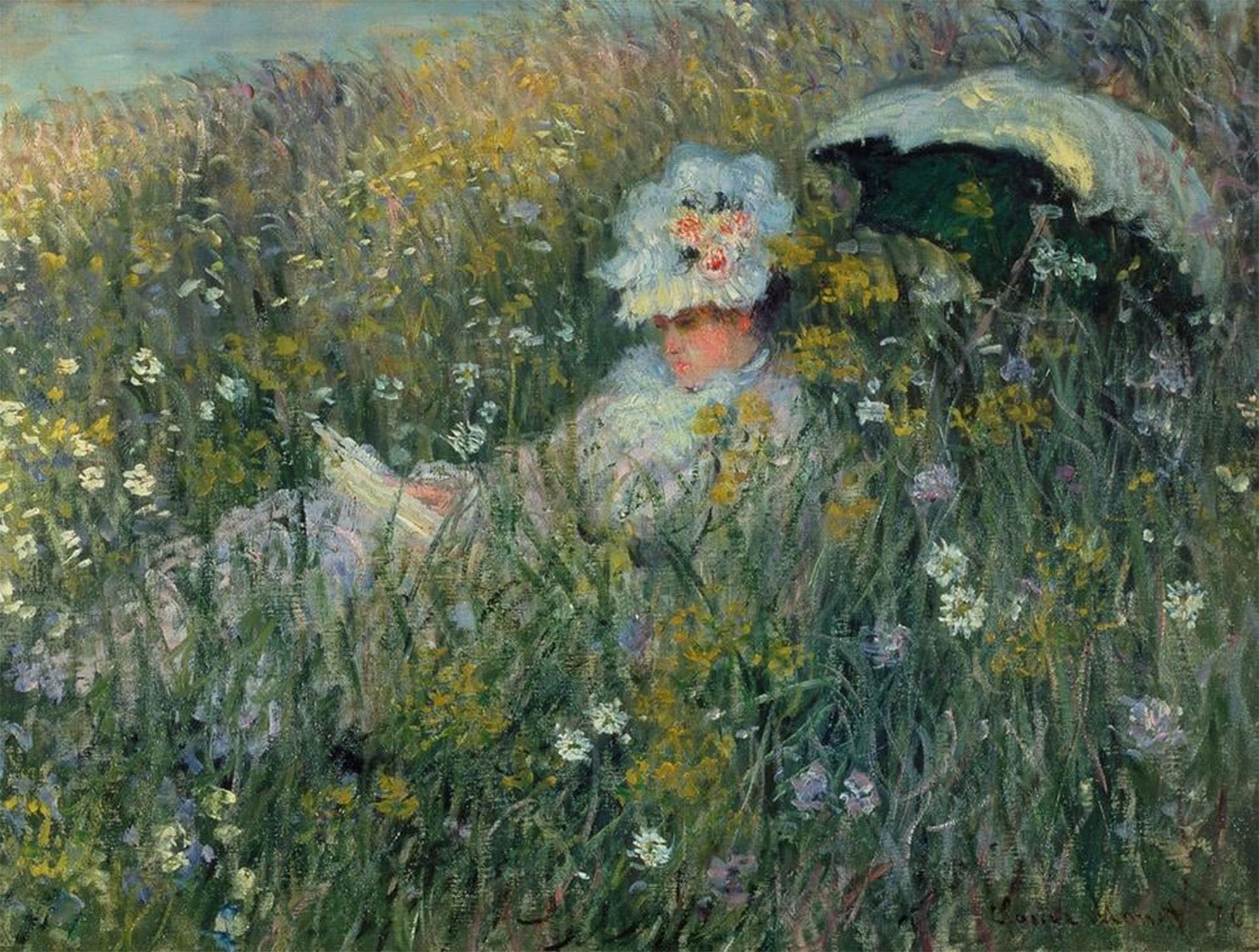 SERENDIPITP Retro Picture Poster Wall Art Pictures Painting Dans by Claude Monet Wall Art Canvas Print for Wall Decor 60x90cm