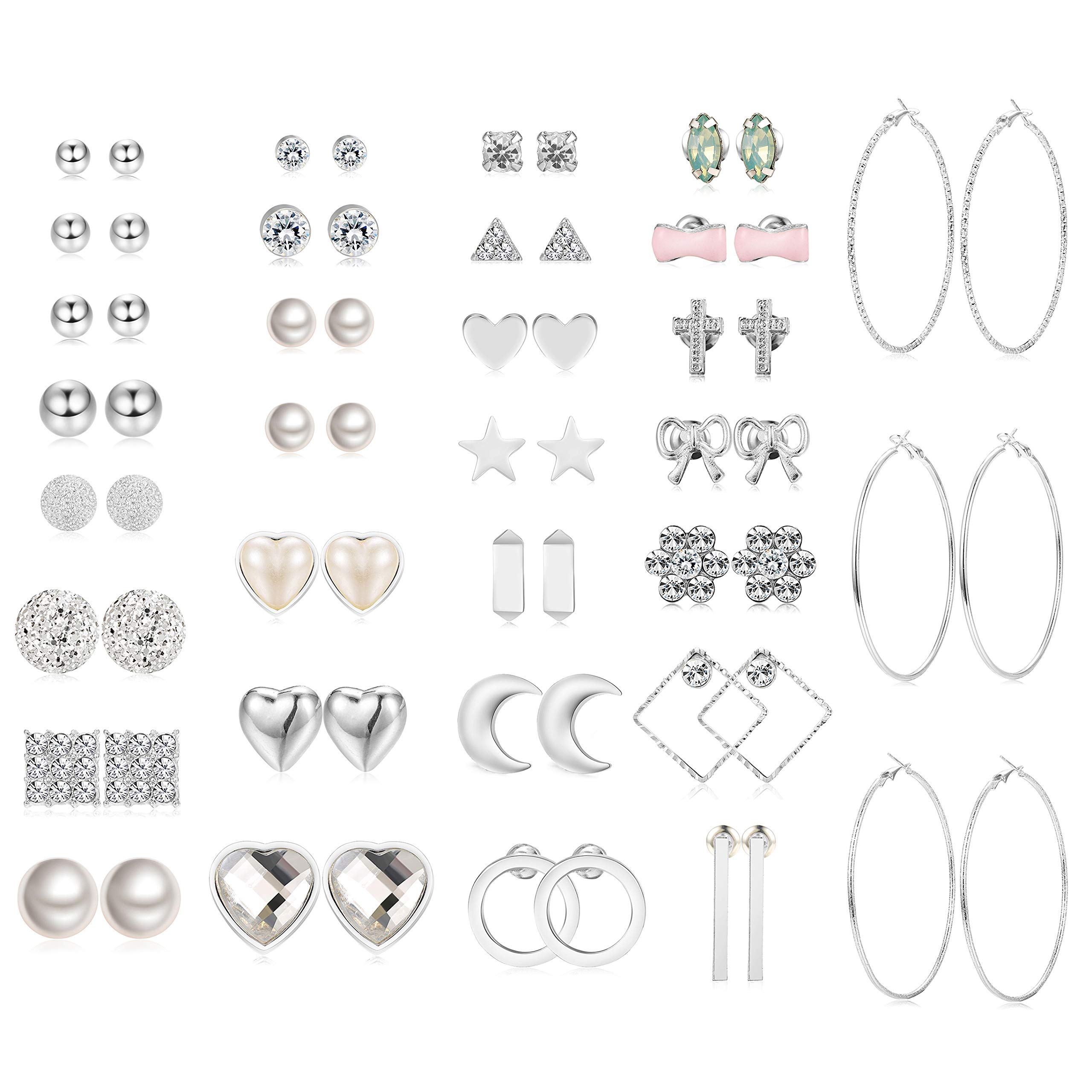 Simple crochet earrings