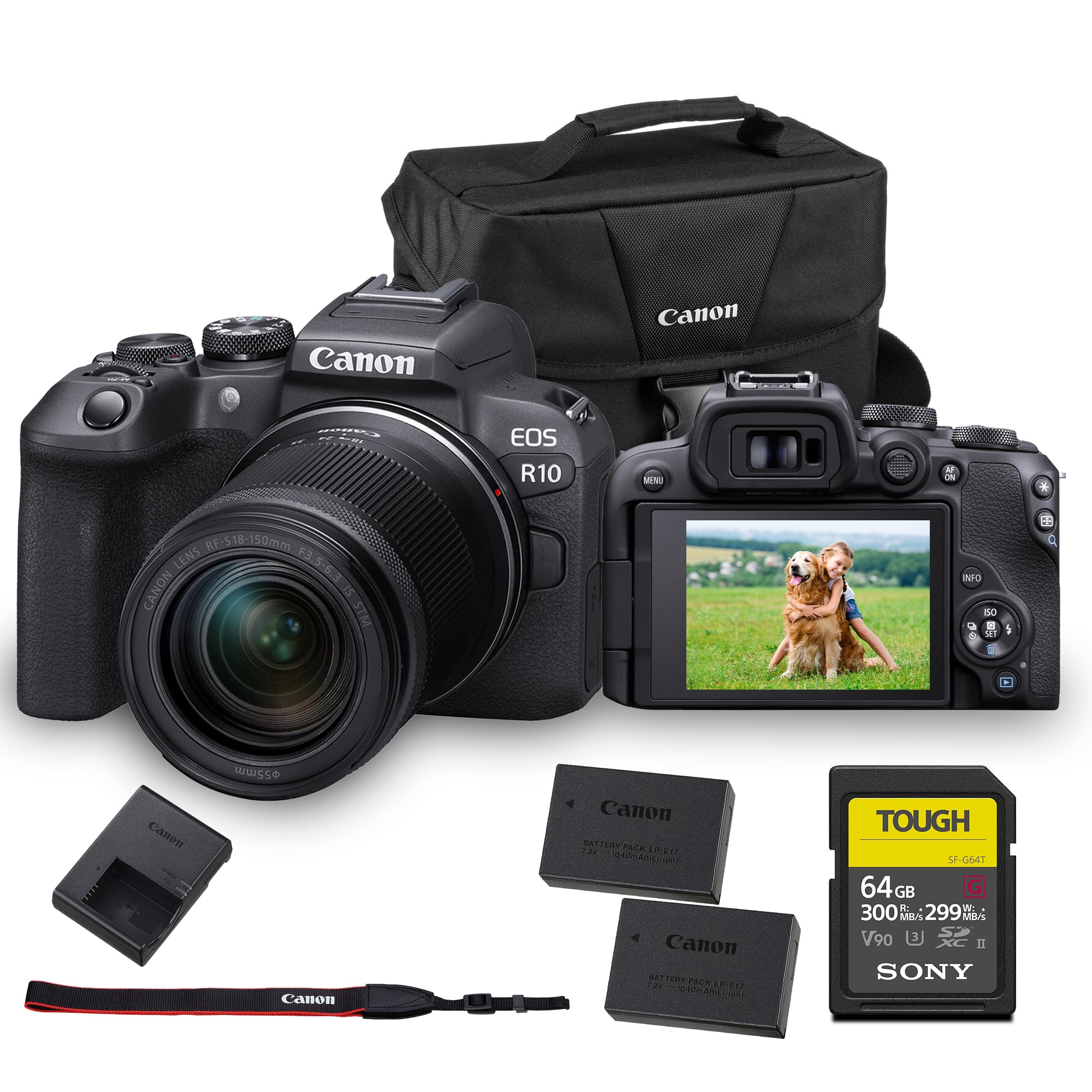 Amazon.com : Canon EOS R10 Mirrorless Camera with RF-S 18-150mm