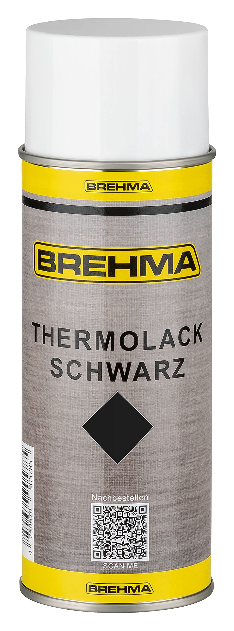 24x BREHMA Thermolack schwarz 400ml bis 600° C hitzebeständig Schutz abriebfest mit Griff