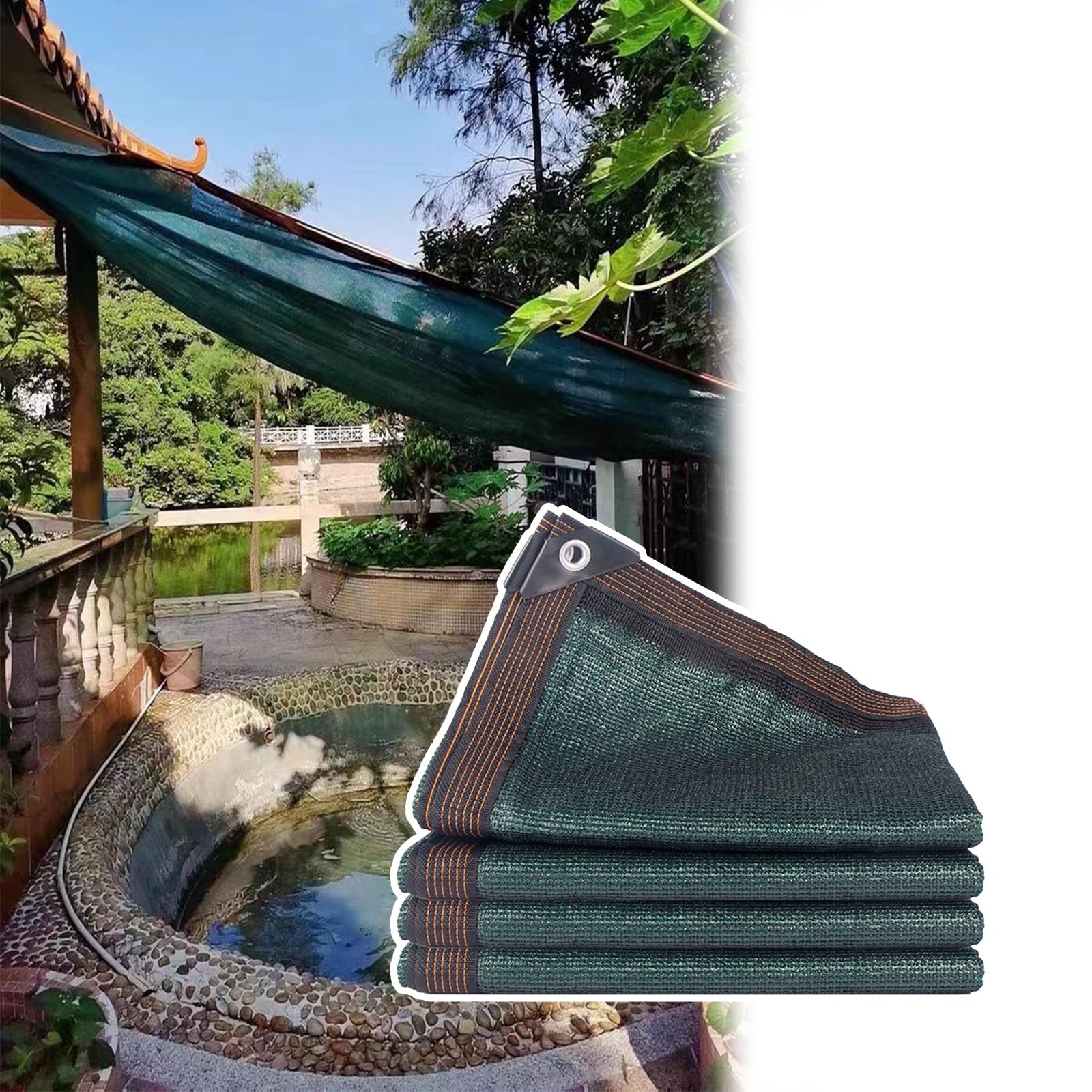Filet de protection UV 90% en toile de qualité pour usage extérieur