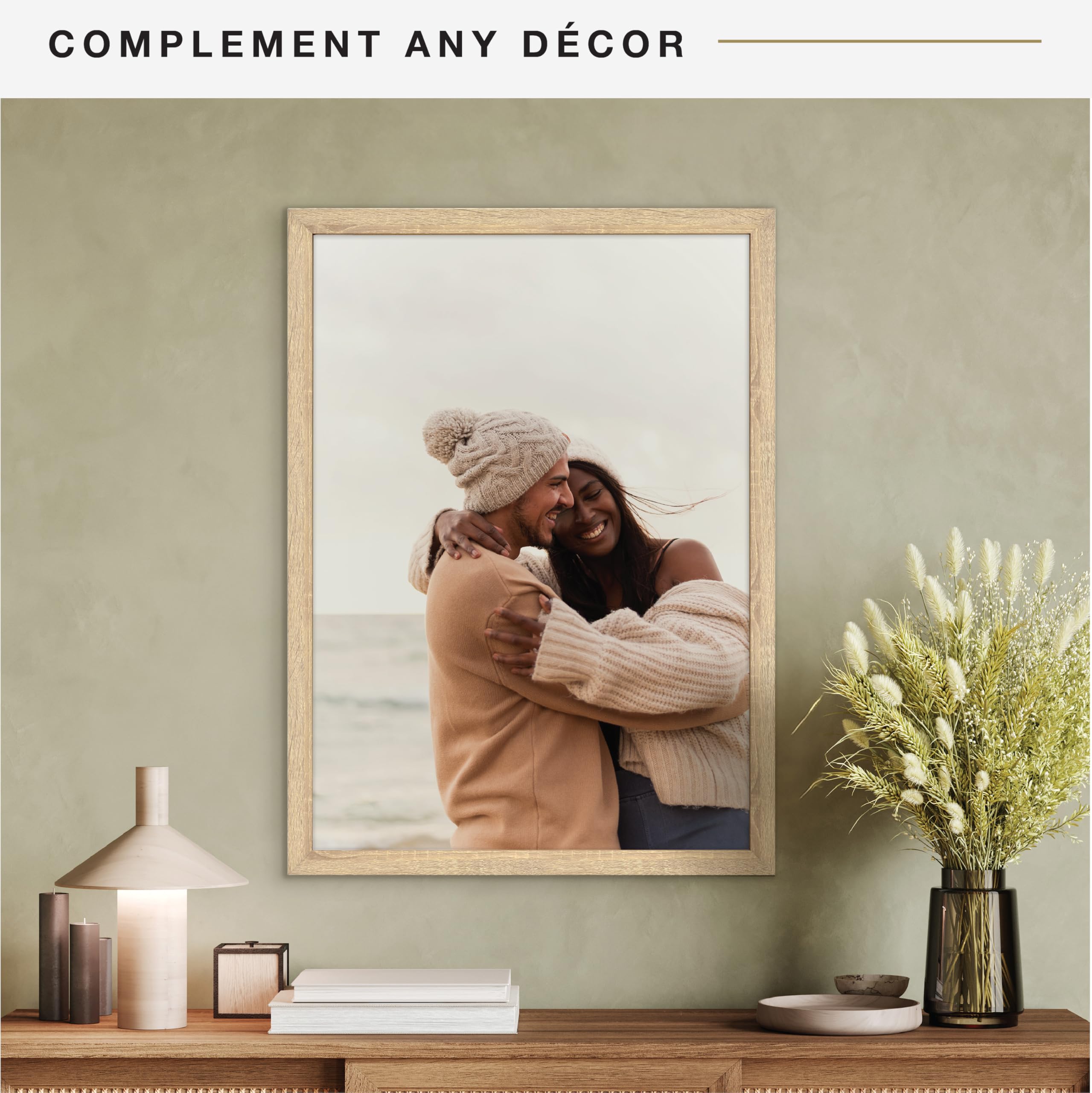 Amazon.com - MCS Studio Gallery 20x28 Poster Frame Natural