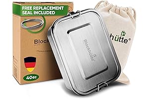 Blockhütte Stainless Steel Bento Box Adult Lunch Box
