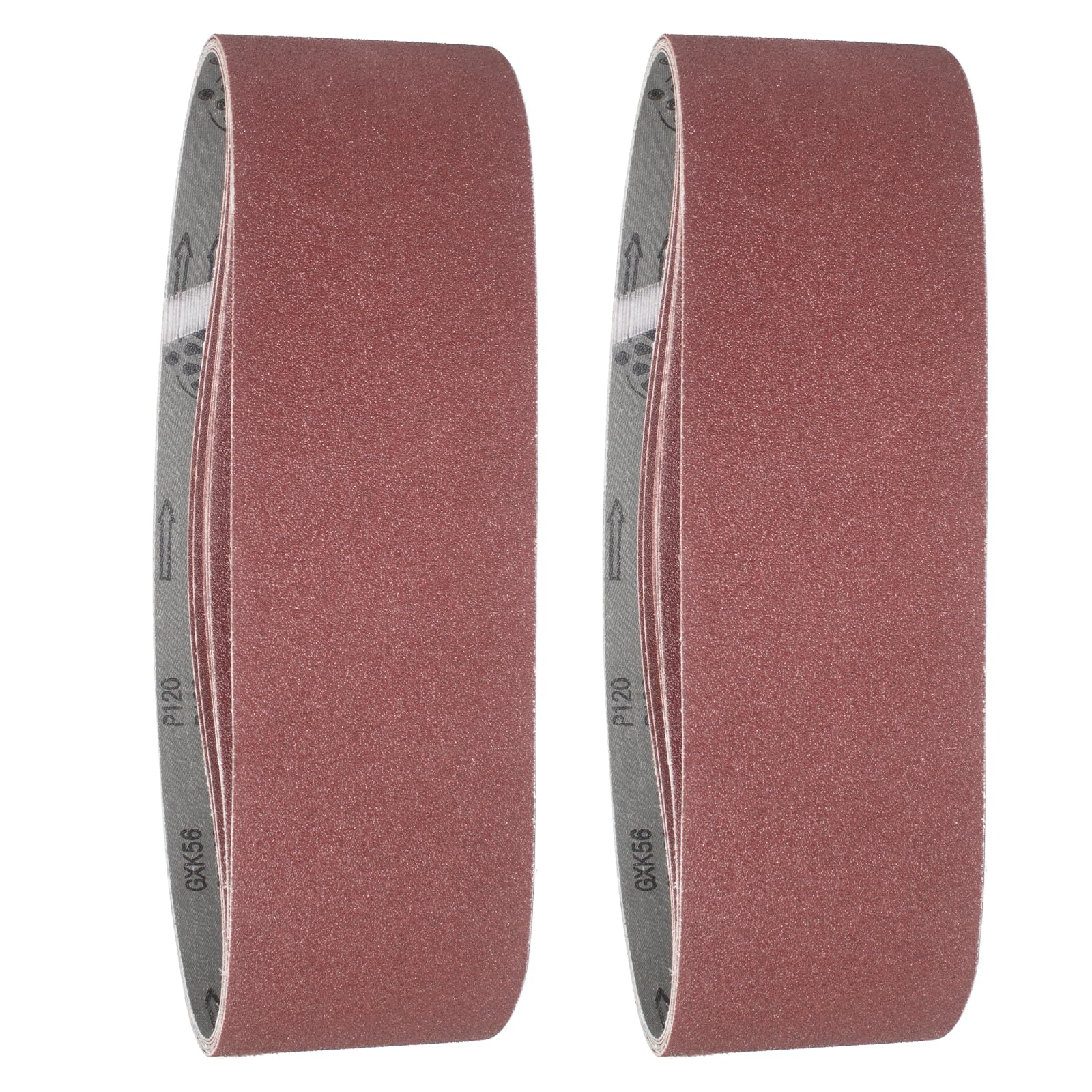 FEIHU Sanding Belts 100 x 915 mm Grit 120 Suitable for Metal Wood Polishing Belt Machines Pack of 6 — image 1