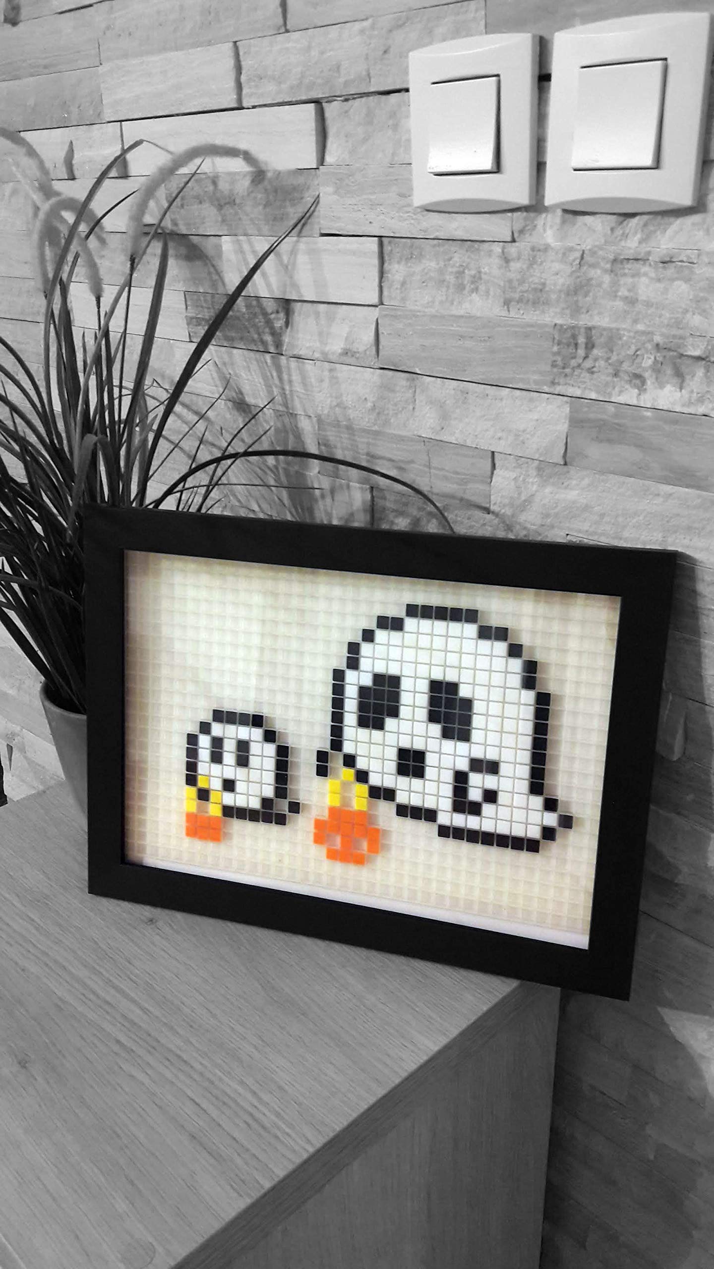 La Manufacture du Pixel - 1 raster en 900 pixels om in te voegen (zwart) - Pixel Art, Creatief plezier, mozaïek, plezier La Manufacture du Pixel - 1 raster en 900 pixels om in te voegen (zwart) - Pixel Art, Creatief plezier, mozaïek, plezier