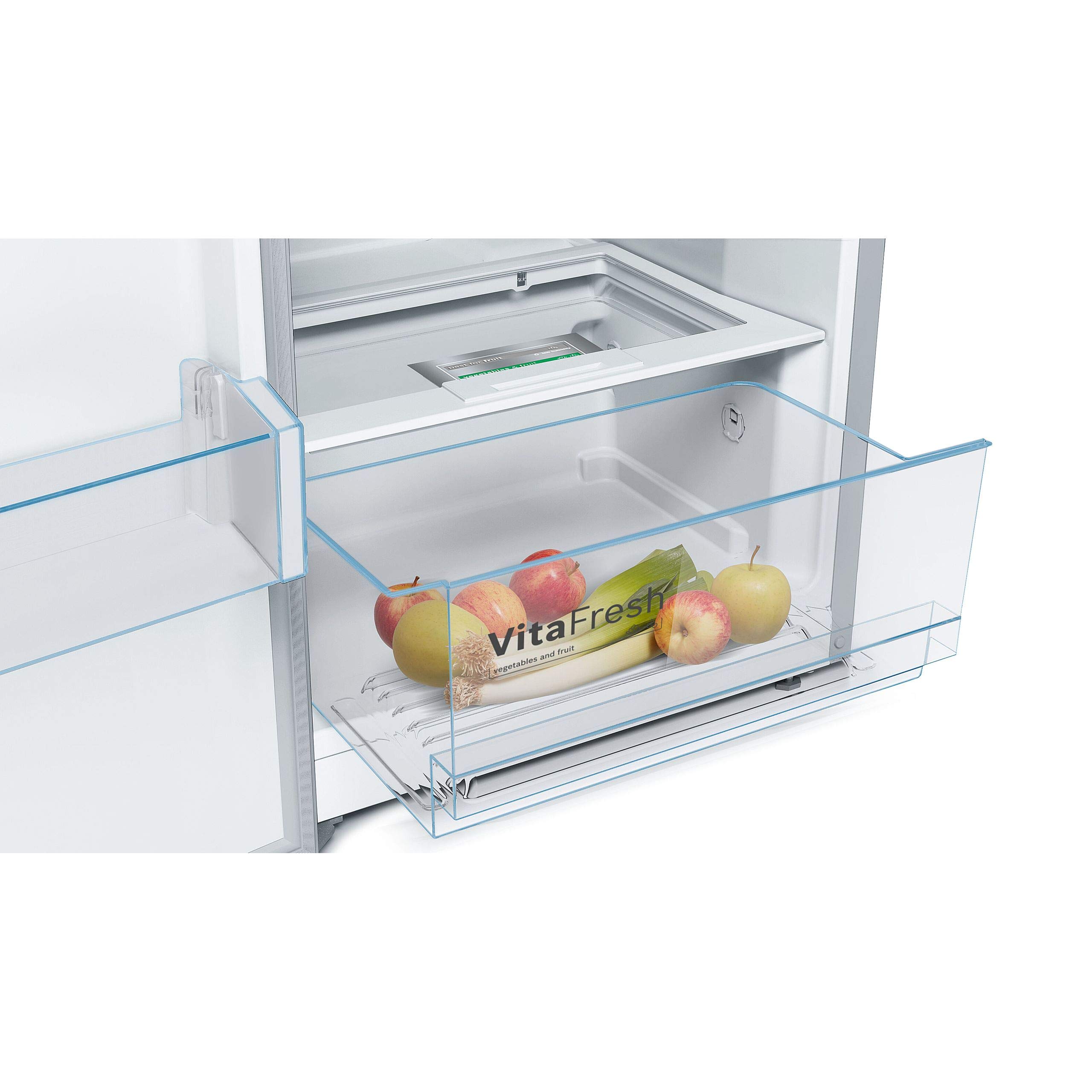 Réfrigérateur pose-libre - BOSCH KSV33LEP SER4 - 1 porte - 324 L - H176xL60xP65 cm - Inox