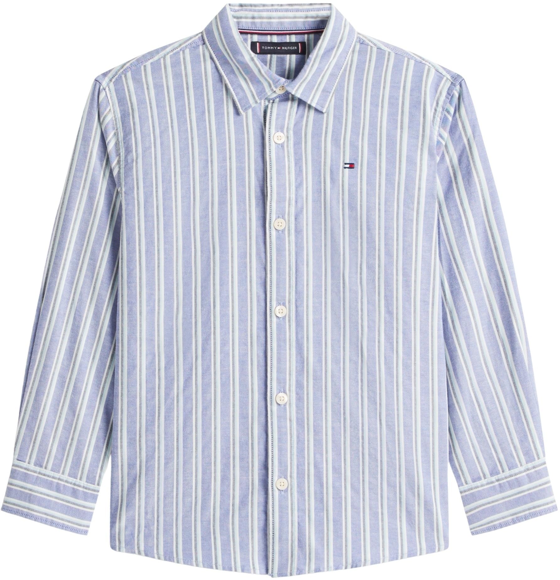 Tommy Hilfiger Camicia L/S Bambini e Ragazzi