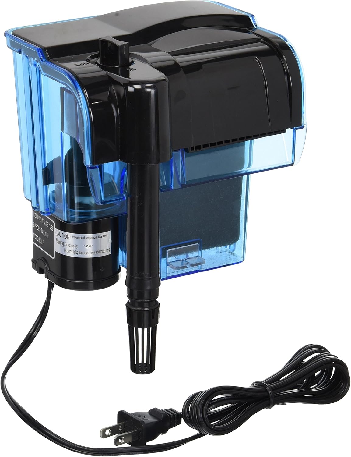 Penn Plax Cascade Hang-on Aquarium Filter With Quad Filtration System Cleans Up to 100 Gallon Tank (CPF5),Cascade 300 : Aquarium Power Filters : Pet Supplies