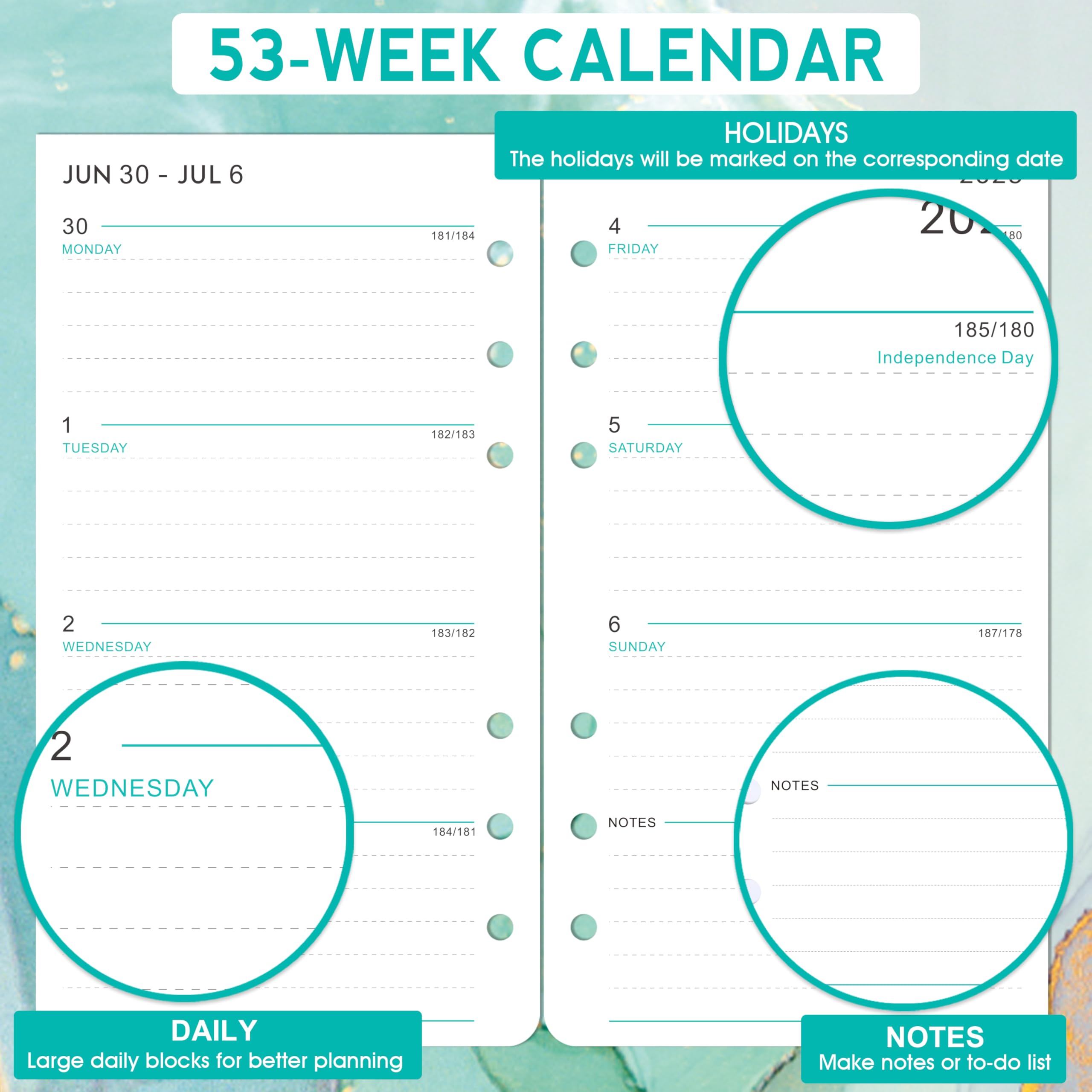 Erin Condren Planner Inserts