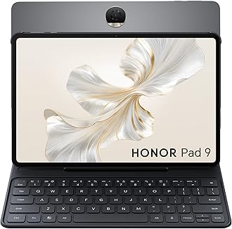 Pad 9, 8GB RAM, 256GB ROM, Wi-Fi Tablet, 12.1 Inch Size, Space Grey Bundle With Honor Smart Bluetooth Keyboard Case - Middle East Version