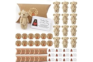 Little Pocket Hug Bulk Stuffed Animals with Heart Tag