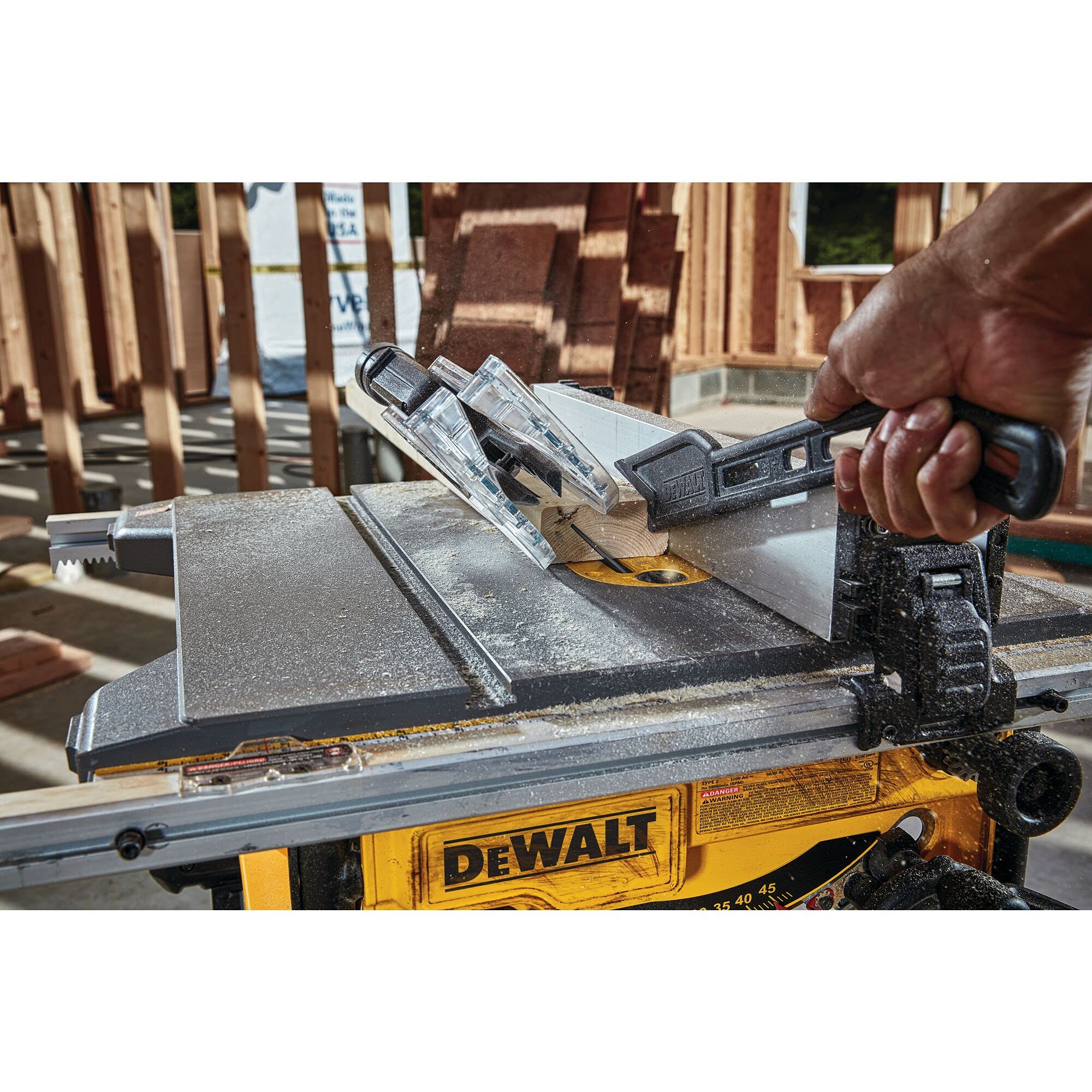 Dewalt DWE7485-QS - Sierra de mesa (210 mm, 1850 W + base DE7400)